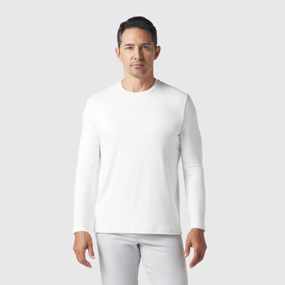 Precision Long Sleeve Tee -- True White