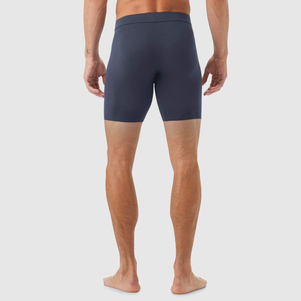 Jetsetter Boxer Brief 8" -- Charcoal Gray