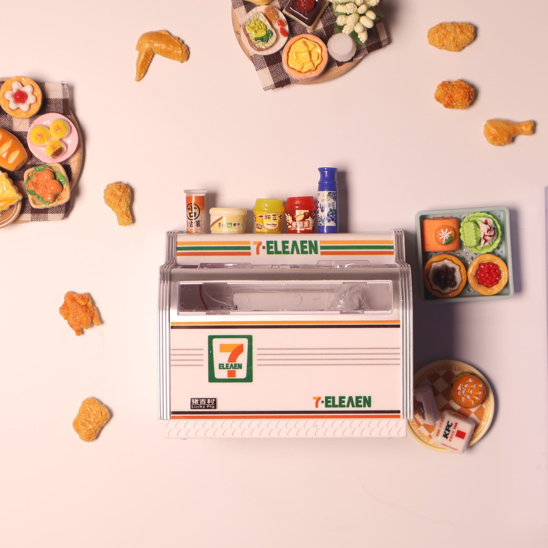 🧊 Mini Konbini Shelf & Freezer Magnet