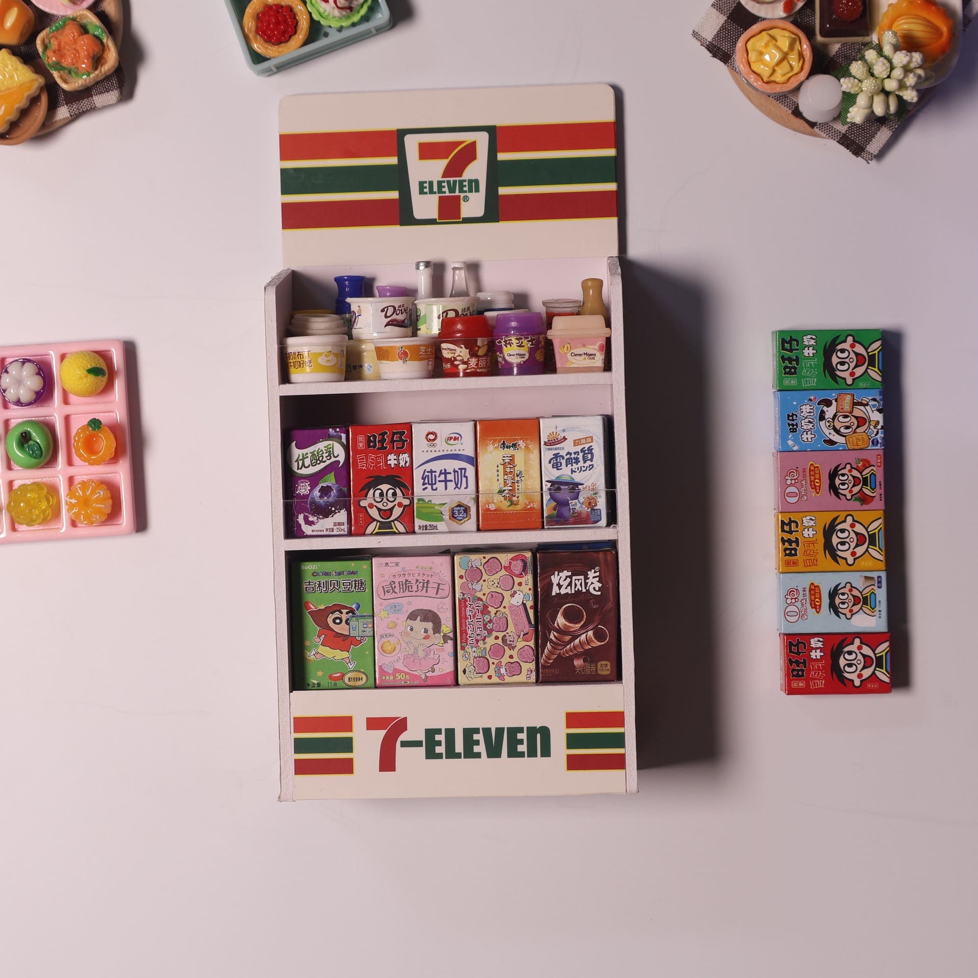 🧊 Mini Konbini Shelf & Freezer Magnet