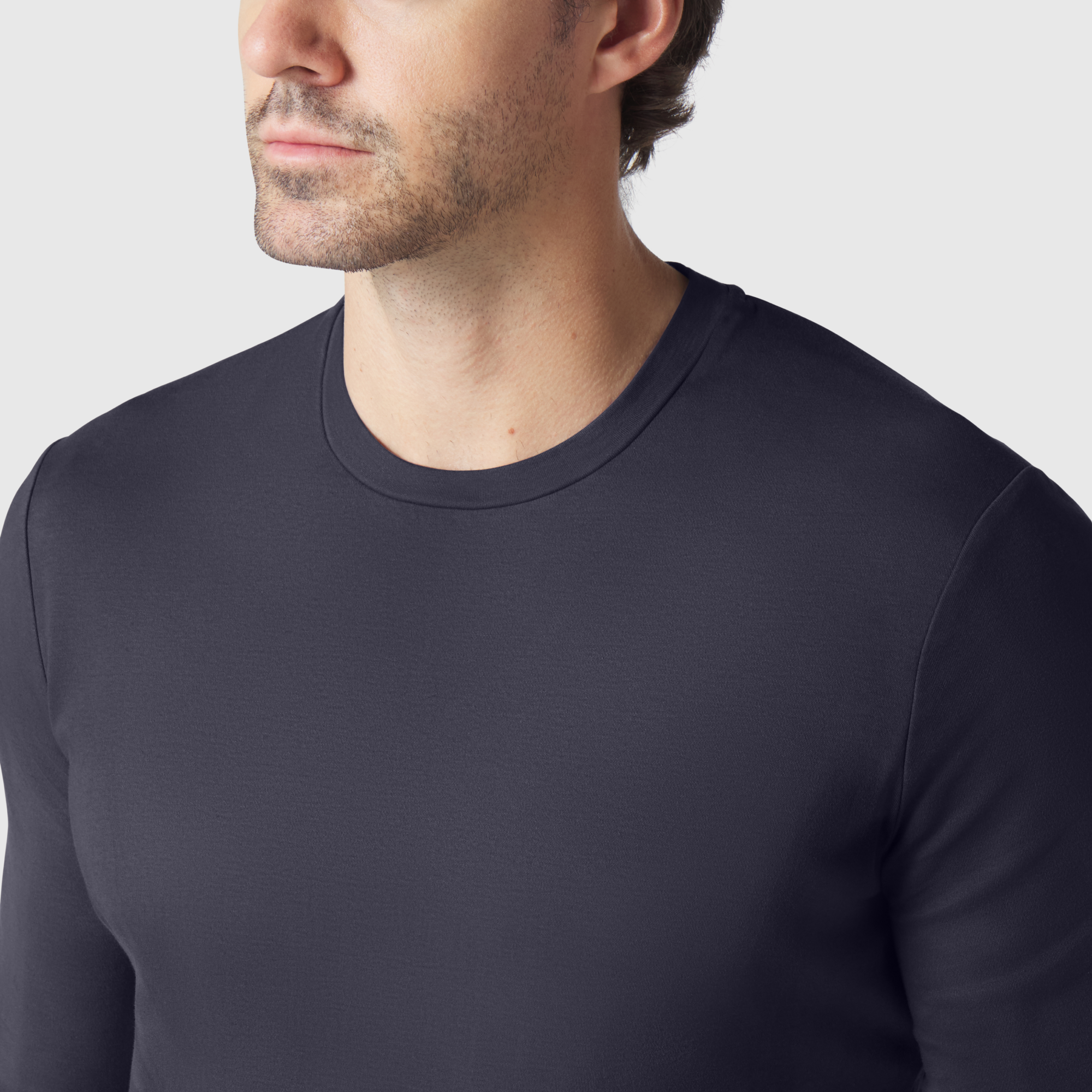 Deep Blue Precision Long Sleeve Tee