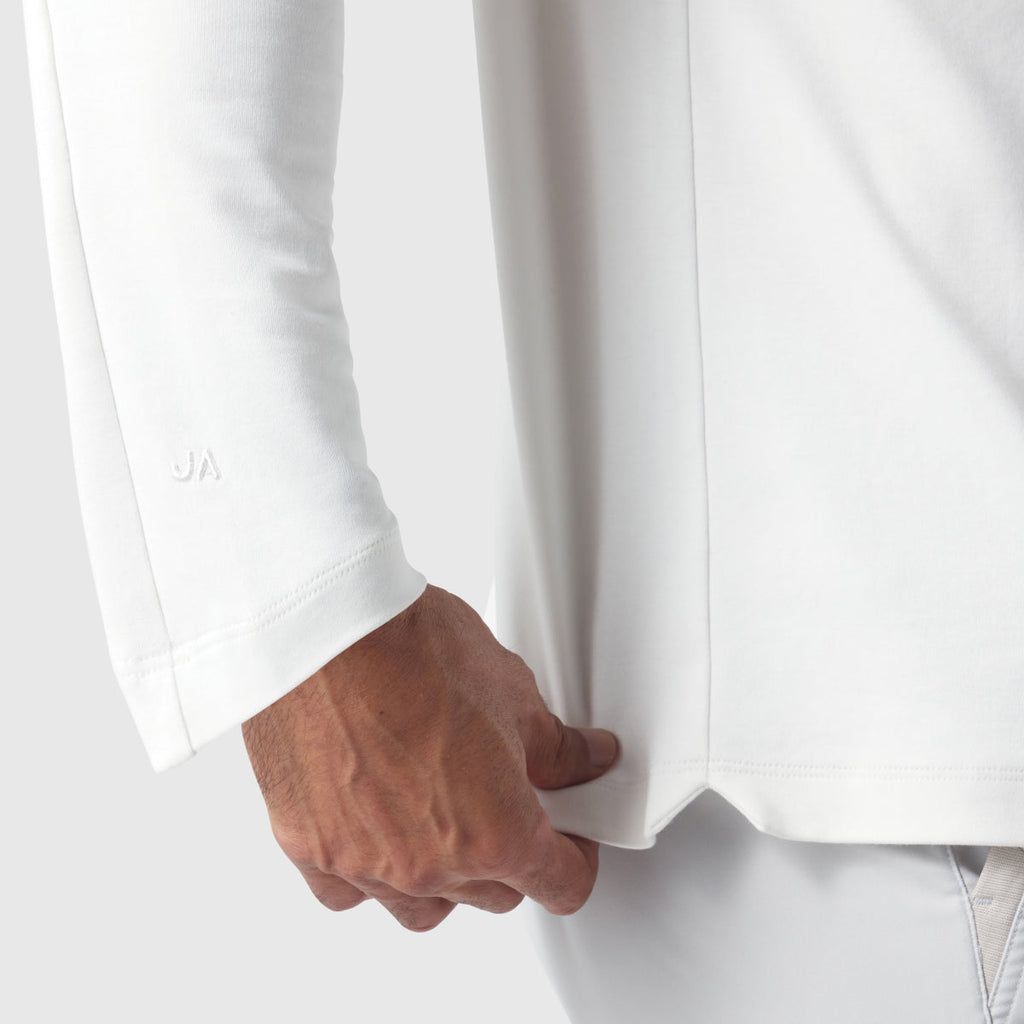 Precision Long Sleeve Tee -- True White