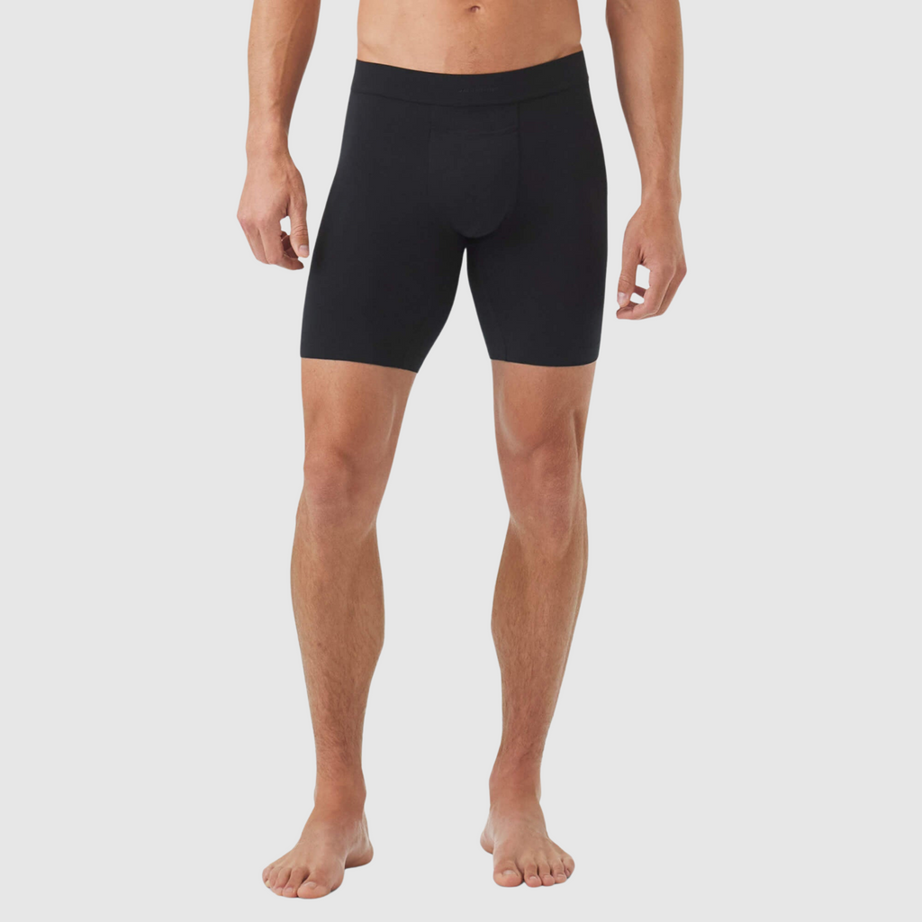 Jetsetter Boxer Brief 8" -- Charcoal Gray