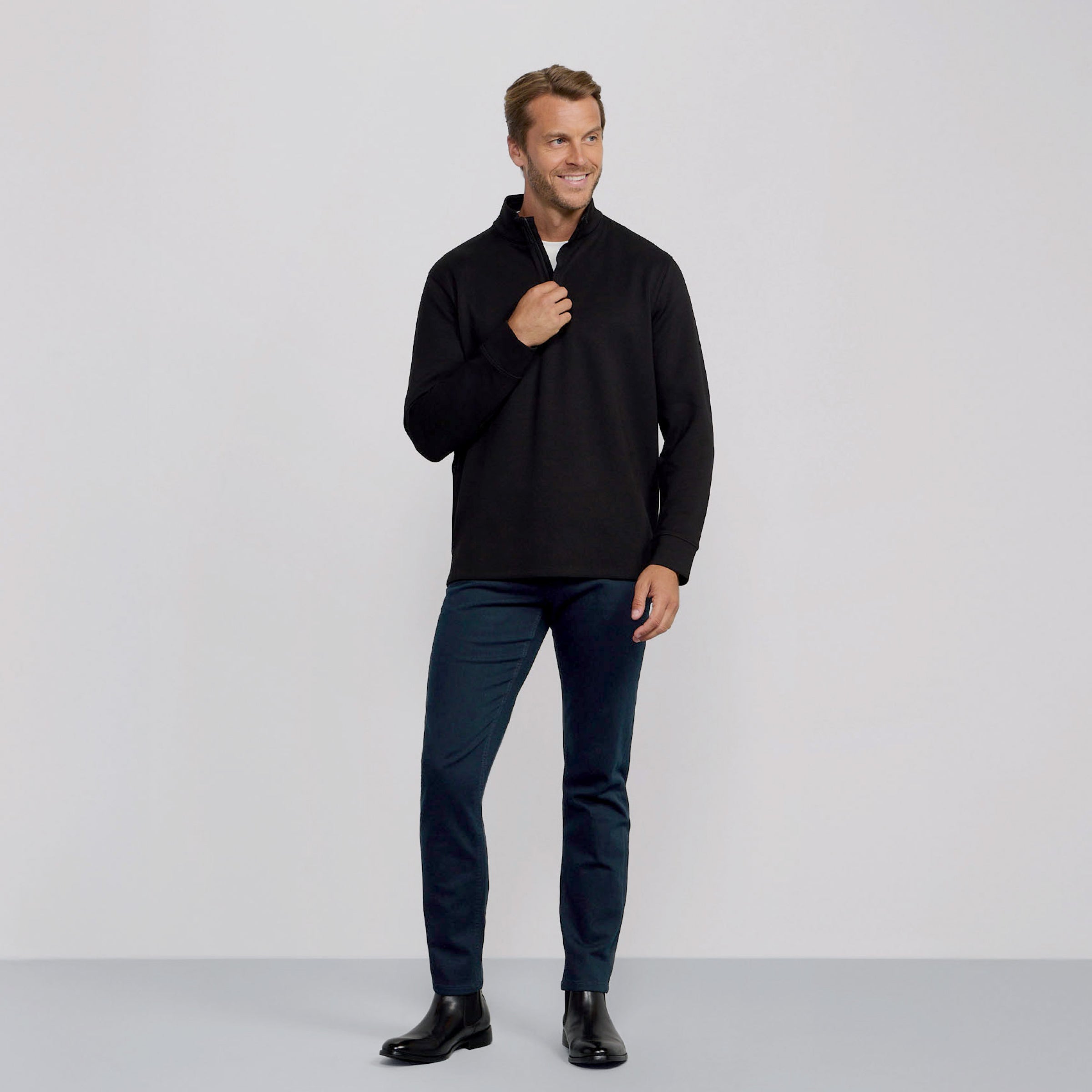 Anytime 5-Pocket Pant -- Deep Blue