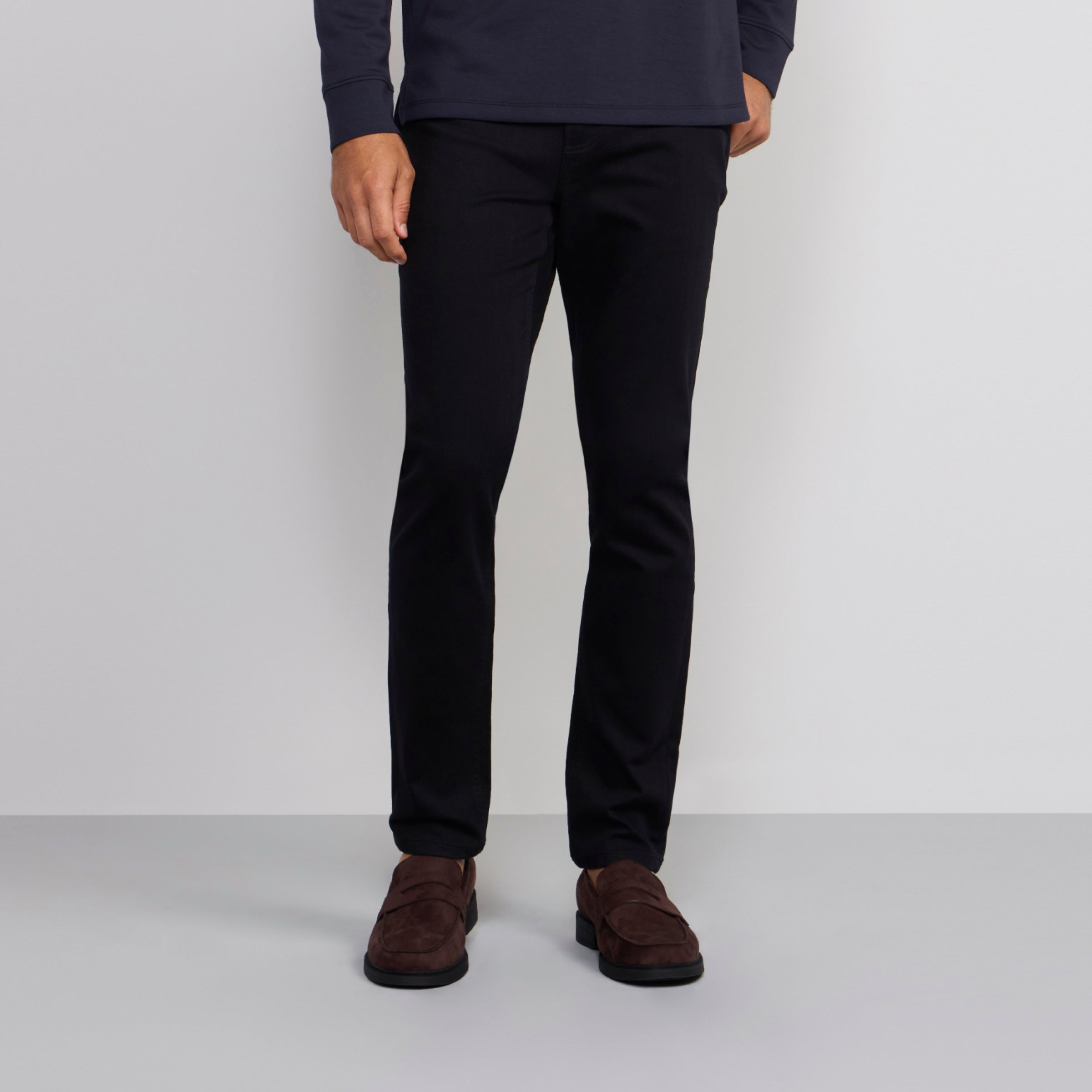Anytime 5-Pocket Pant -- True Black