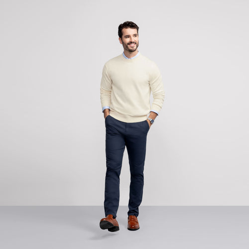 Anytime Crewneck Sweater -- Cream