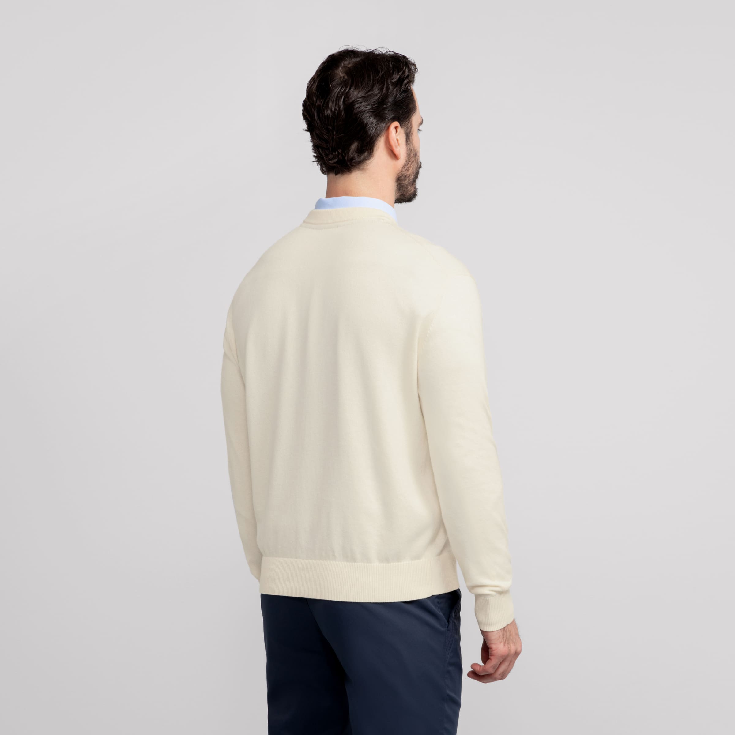 Anytime Crewneck Sweater -- Cream