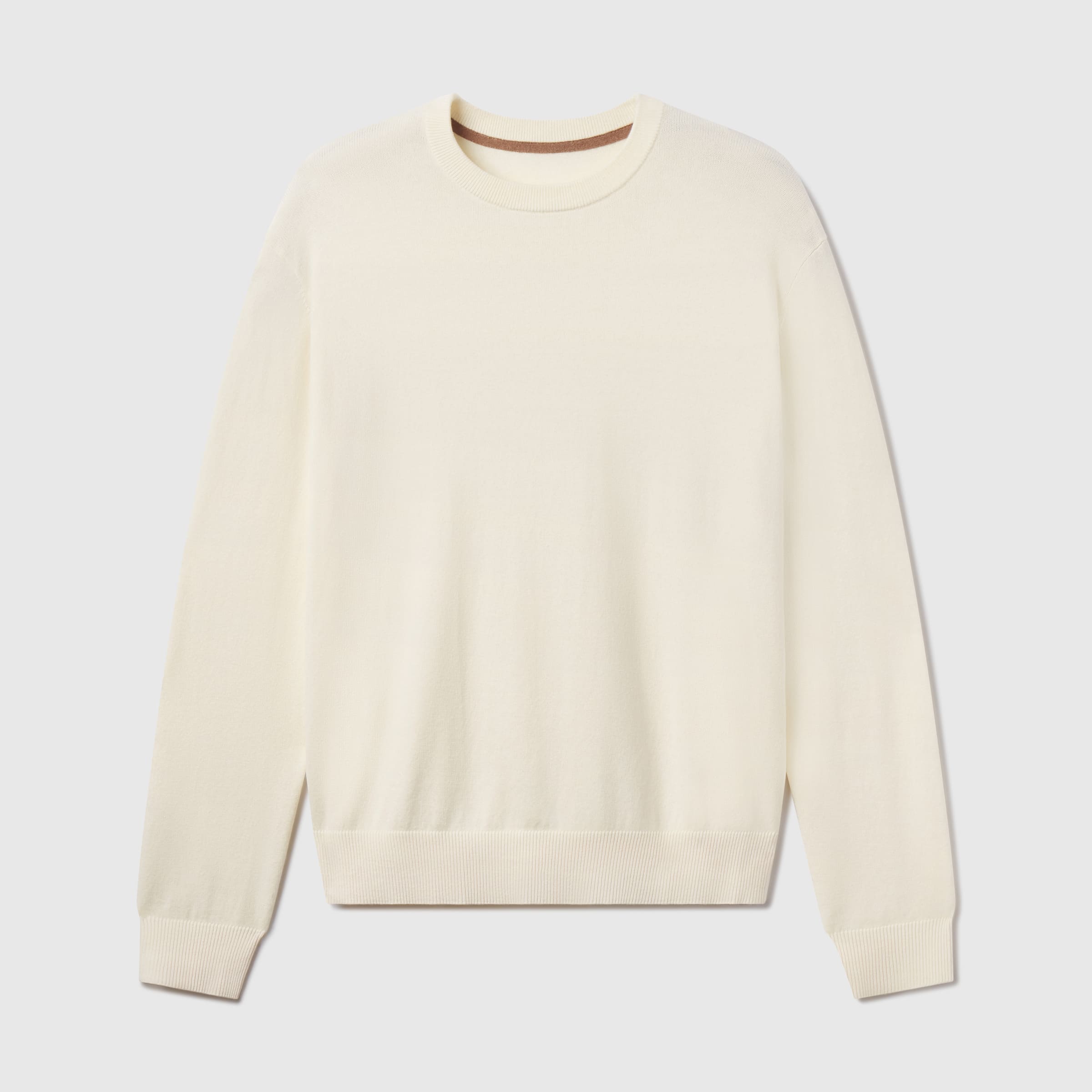 Anytime Crewneck Sweater -- Cream