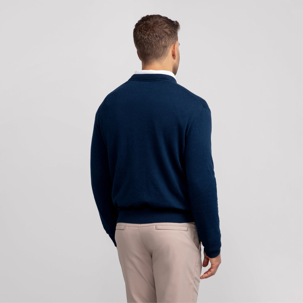 Anytime Crewneck Sweater -- Deep Blue