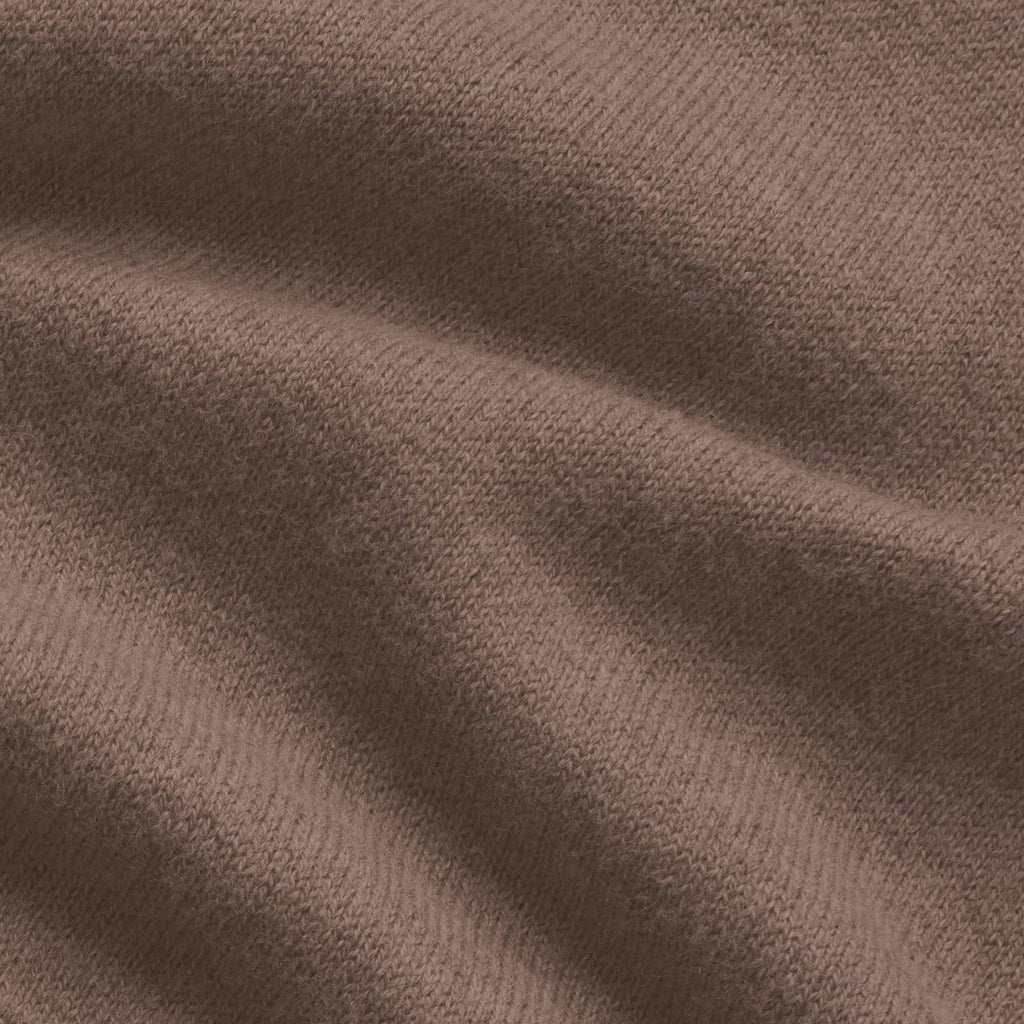 Anytime Crewneck Sweater -- Mocha Heather