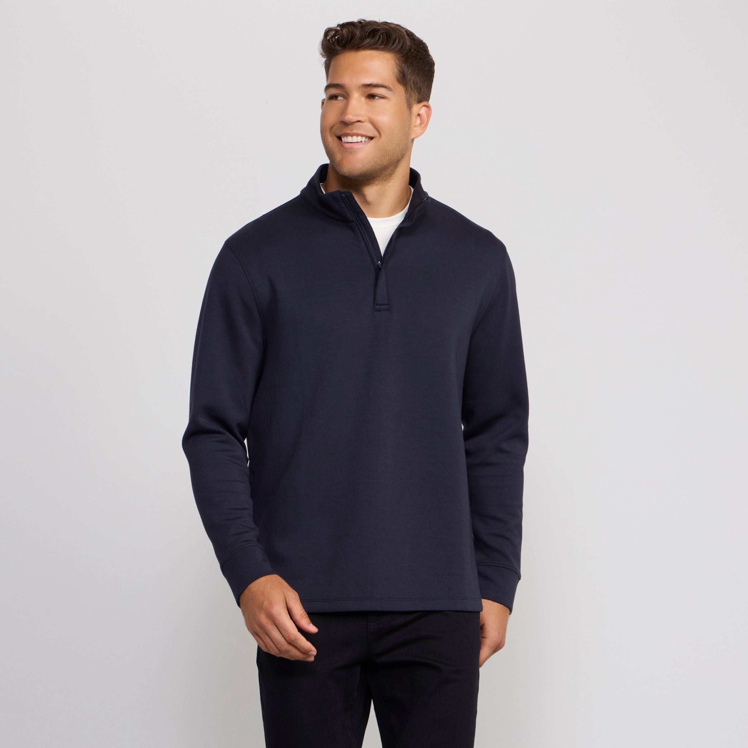 Sandwash Quarter-Zip -- Deep Blue