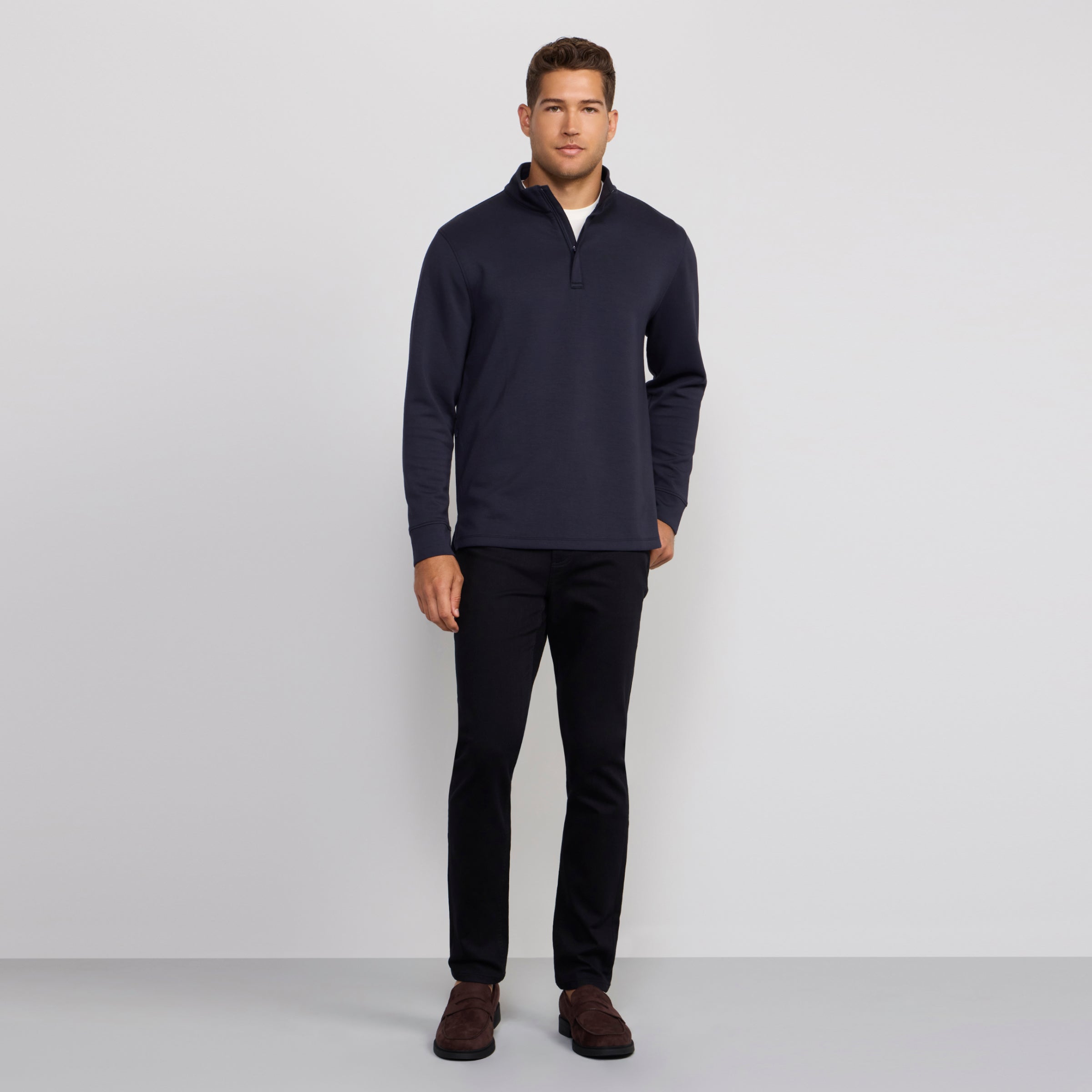 Sandwash Quarter-Zip -- Deep Blue