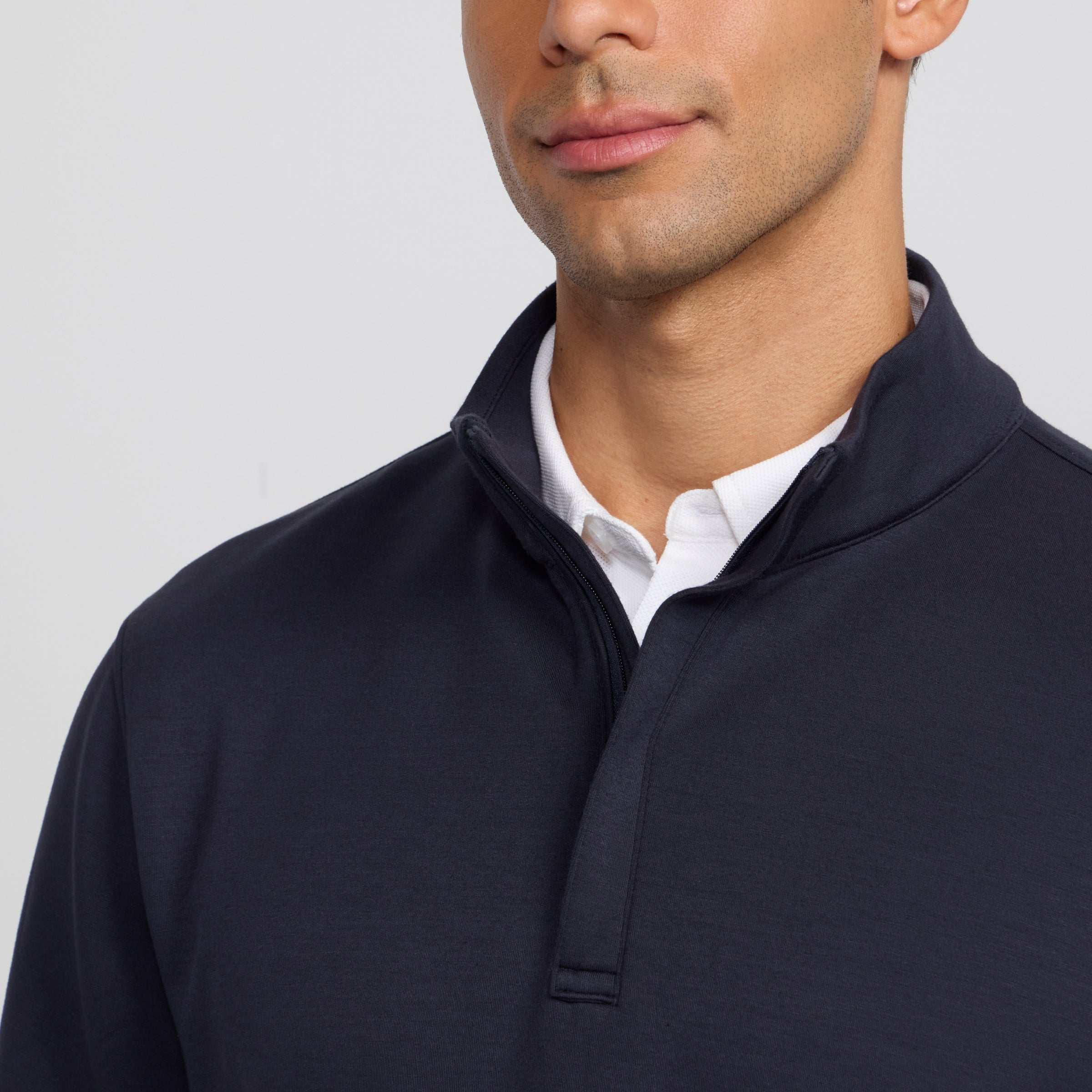 Sandwash Quarter-Zip -- Deep Blue