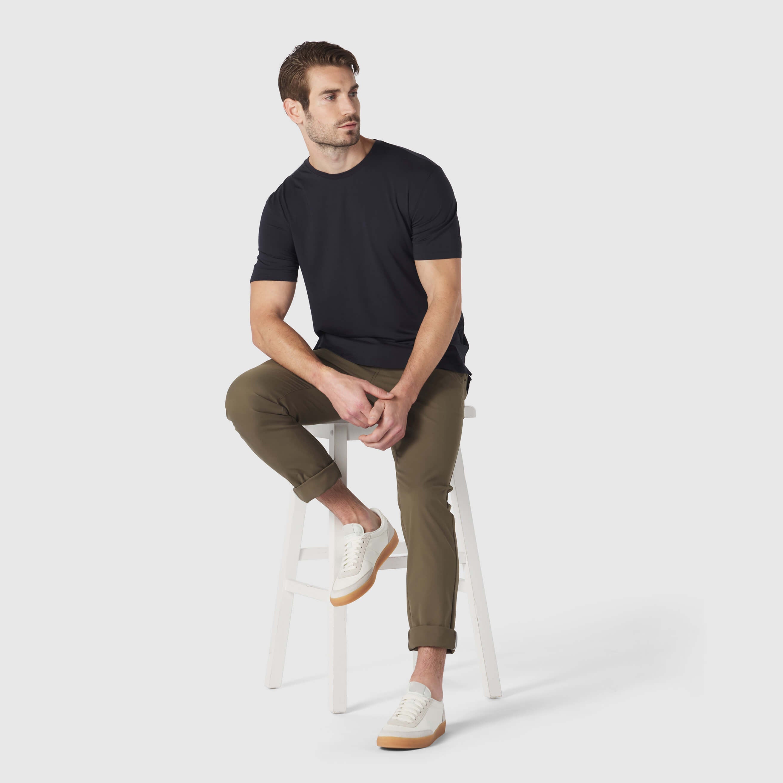 Anytime Tee -- Deep Blue