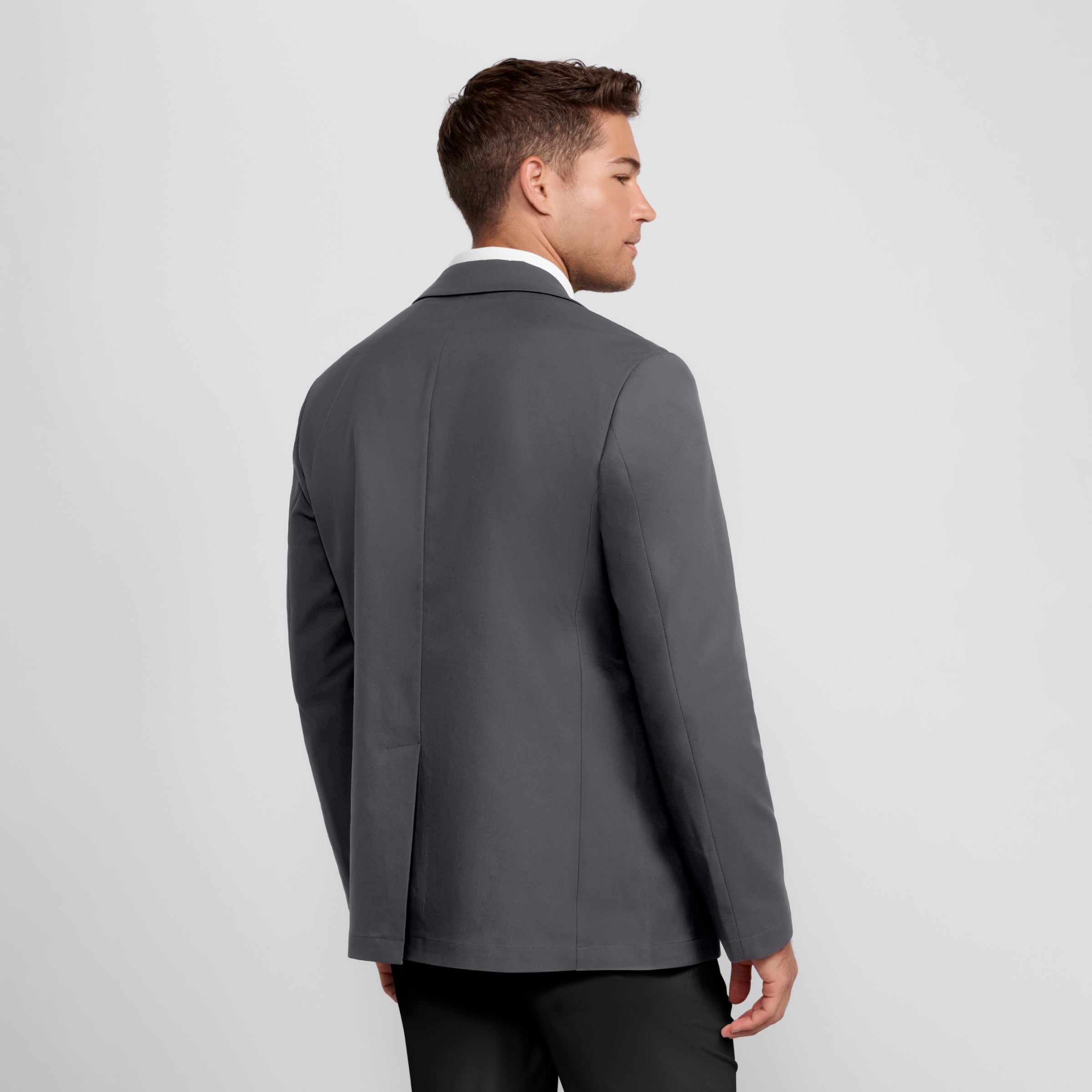 Jetsetter Blazer -- Charcoal Gray
