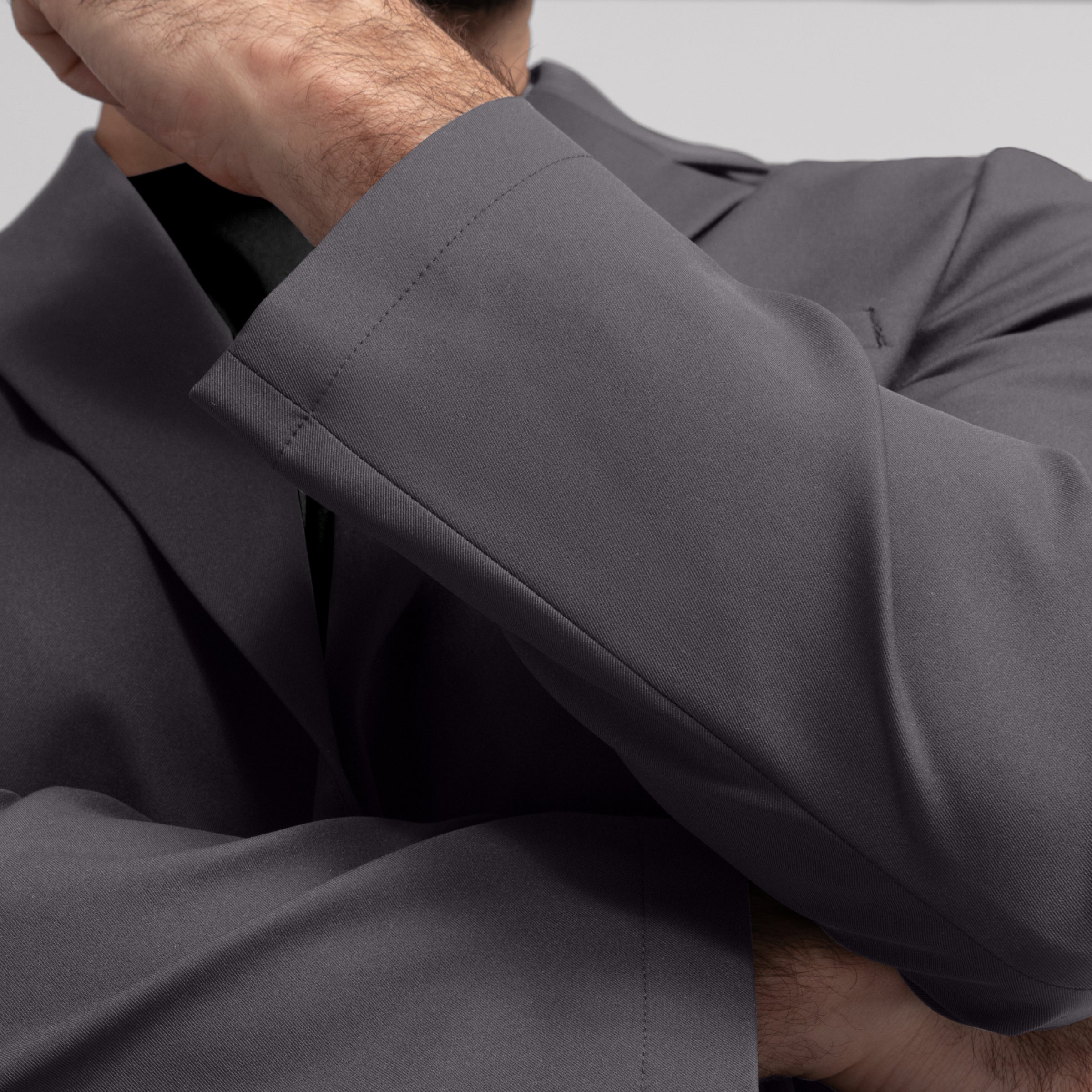 Jetsetter Blazer -- Charcoal Gray