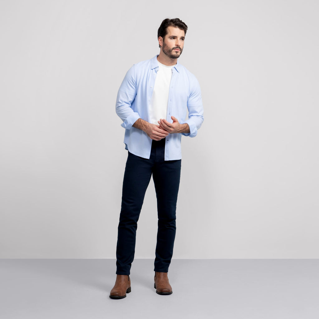 Legacy Button Down -- Light Blue