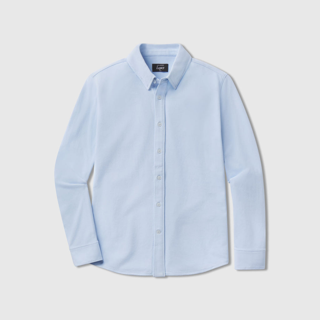 Legacy Button Down -- Light Blue