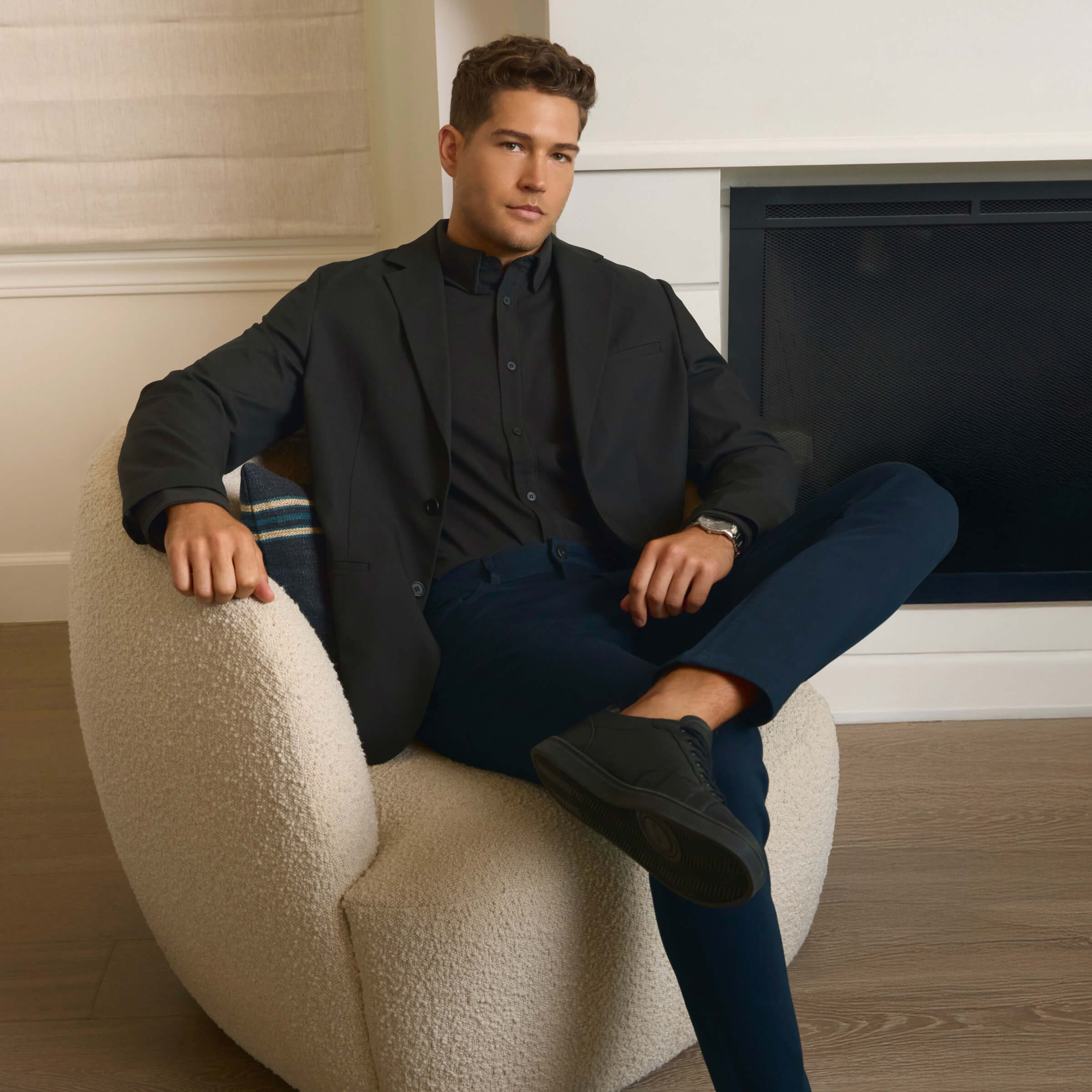 Legacy Button Down -- True Black