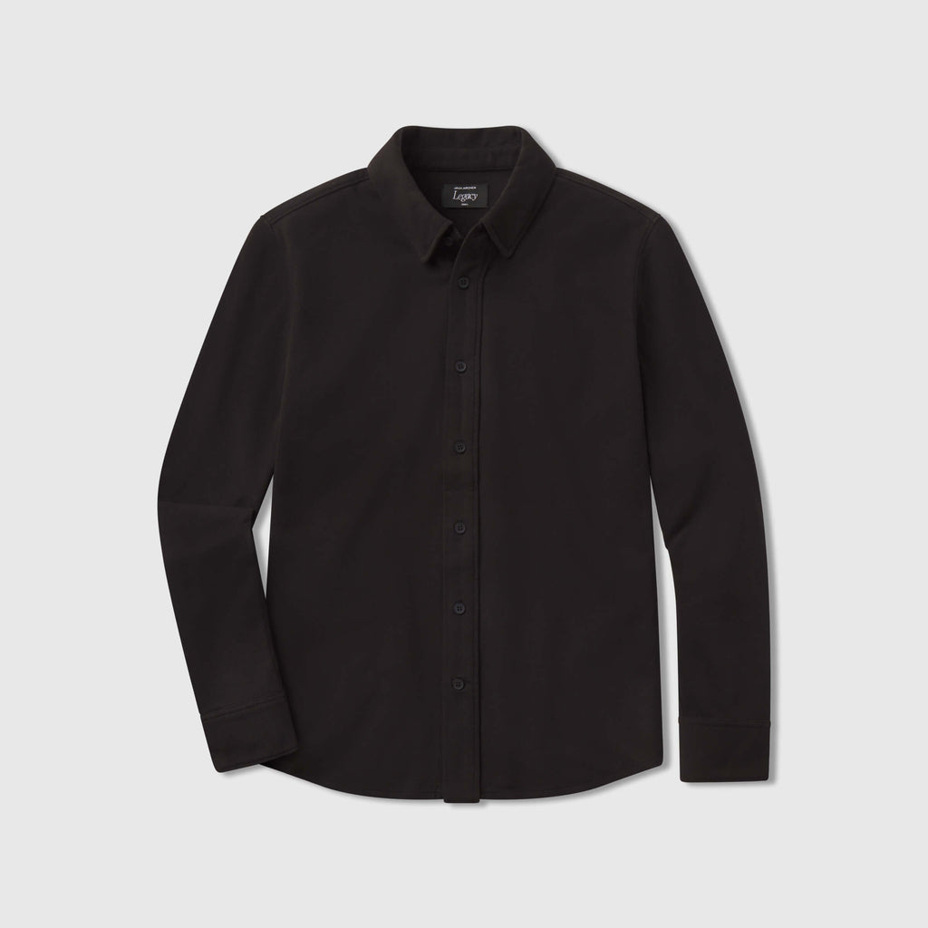 Legacy Button Down -- True Black