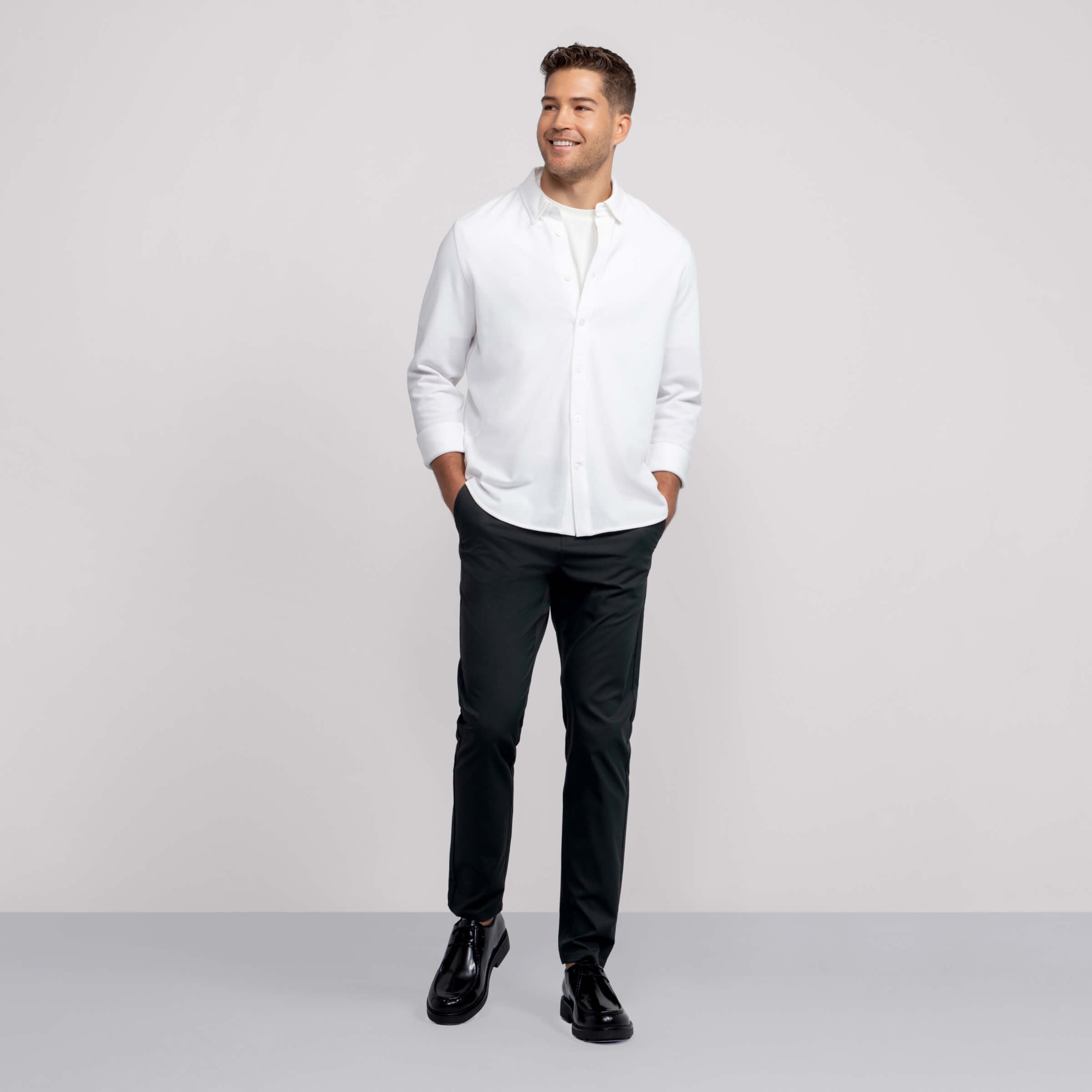 Legacy Button Down -- True White