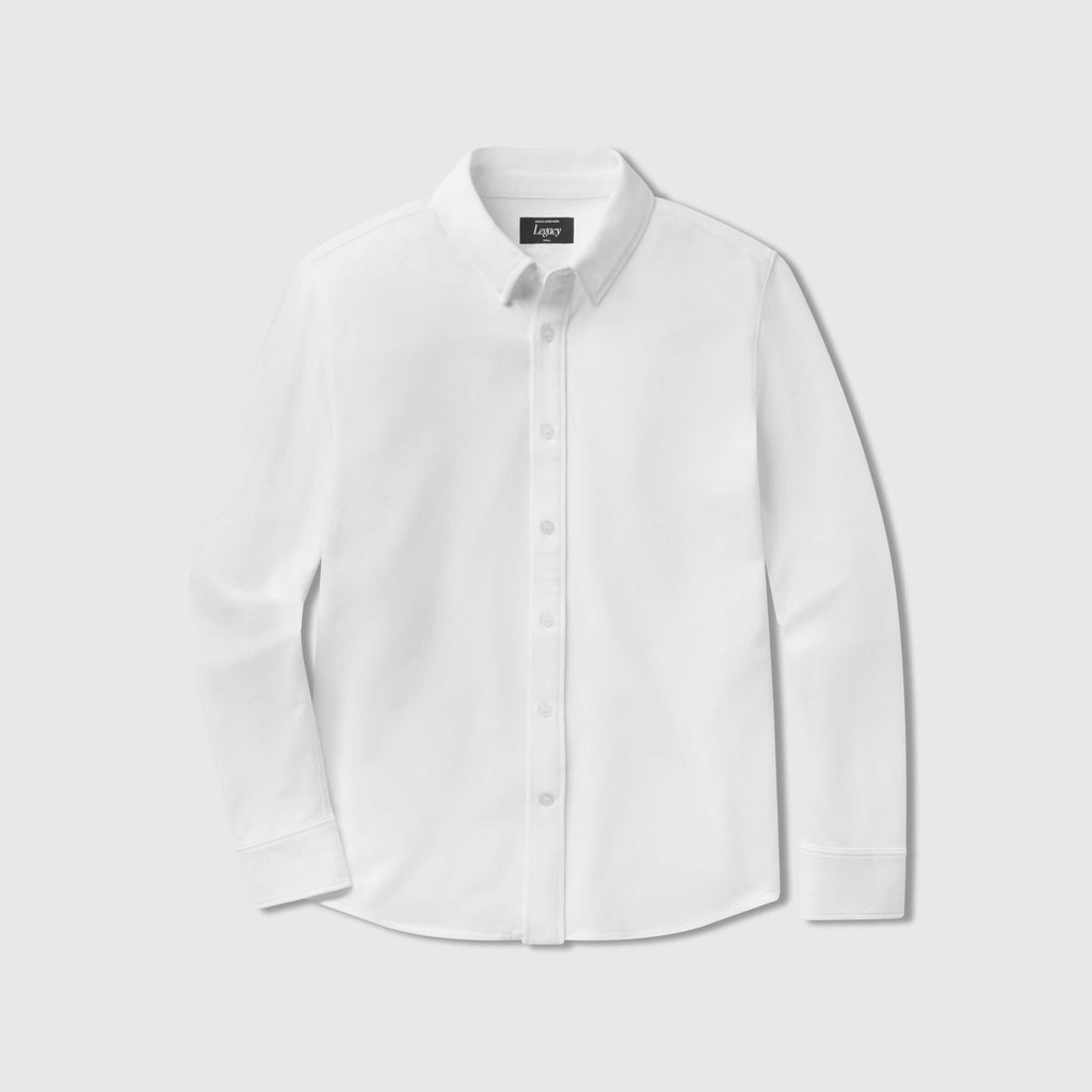 Legacy Button Down -- True White