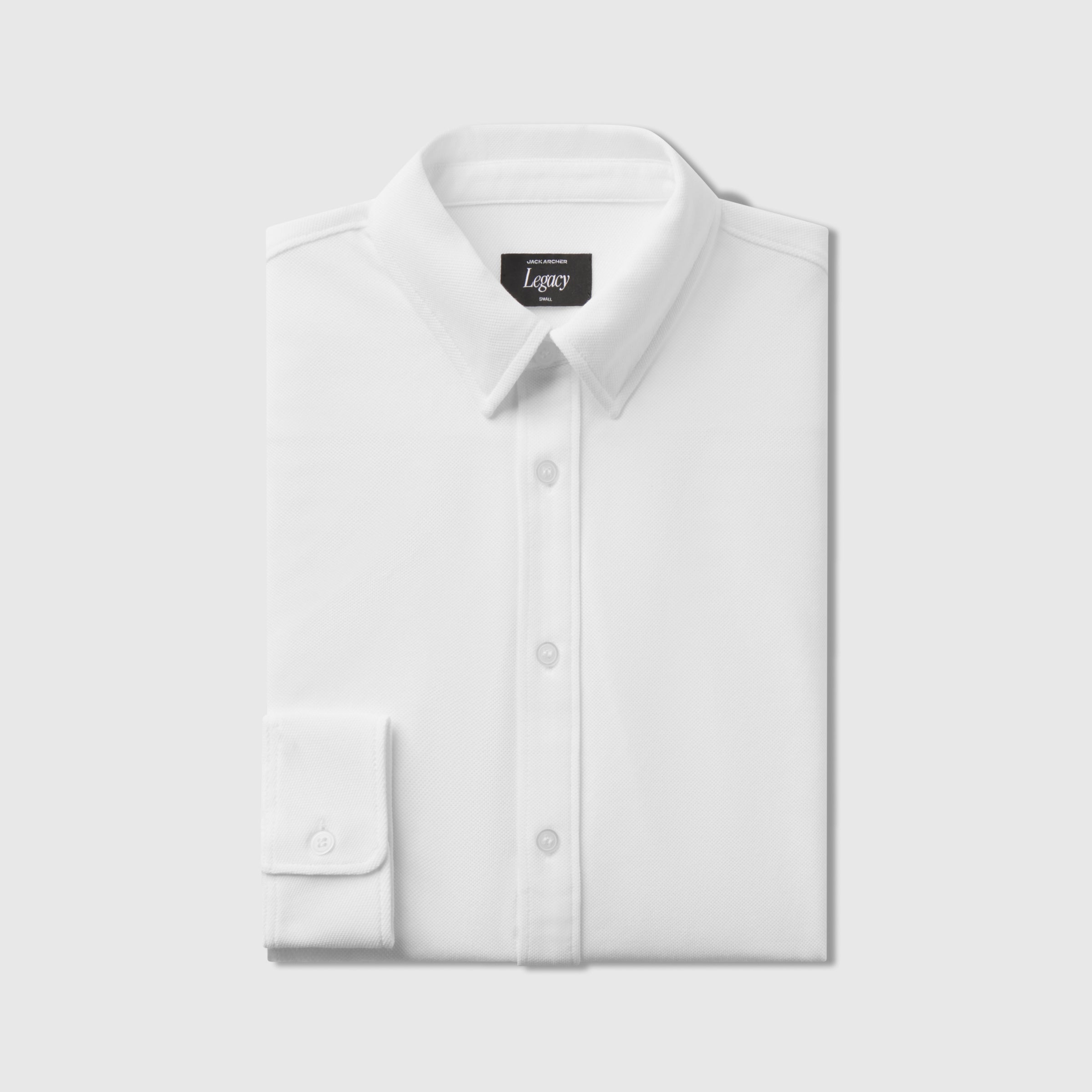 Legacy Button Down -- True White