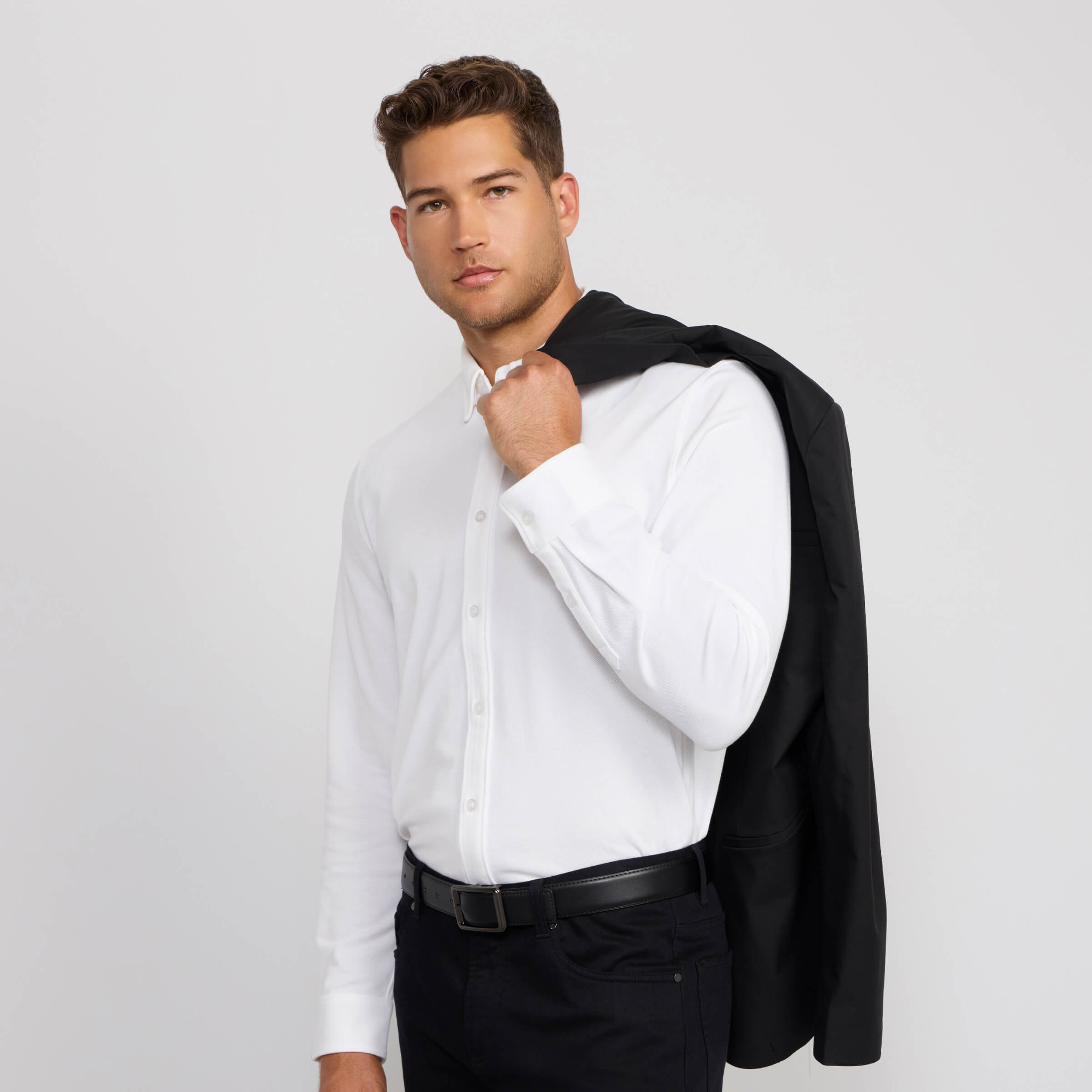 Legacy Button Down -- True White
