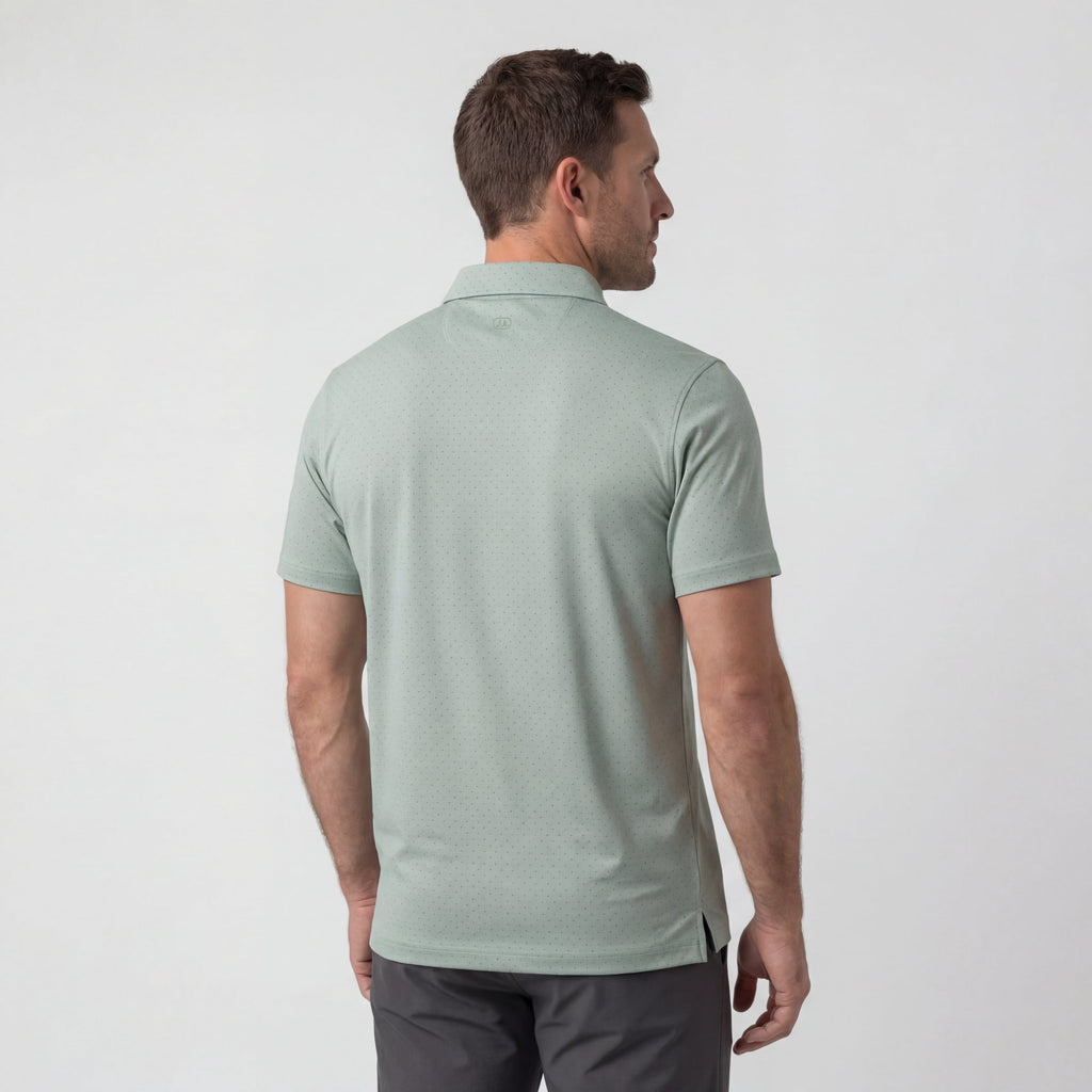 Clubhouse Performance Polo -- Storm Green Sweetspot