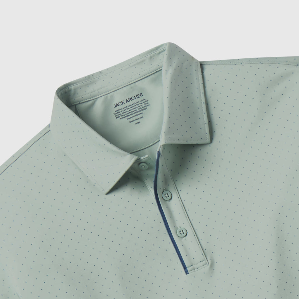 Clubhouse Performance Polo -- Storm Green Sweetspot