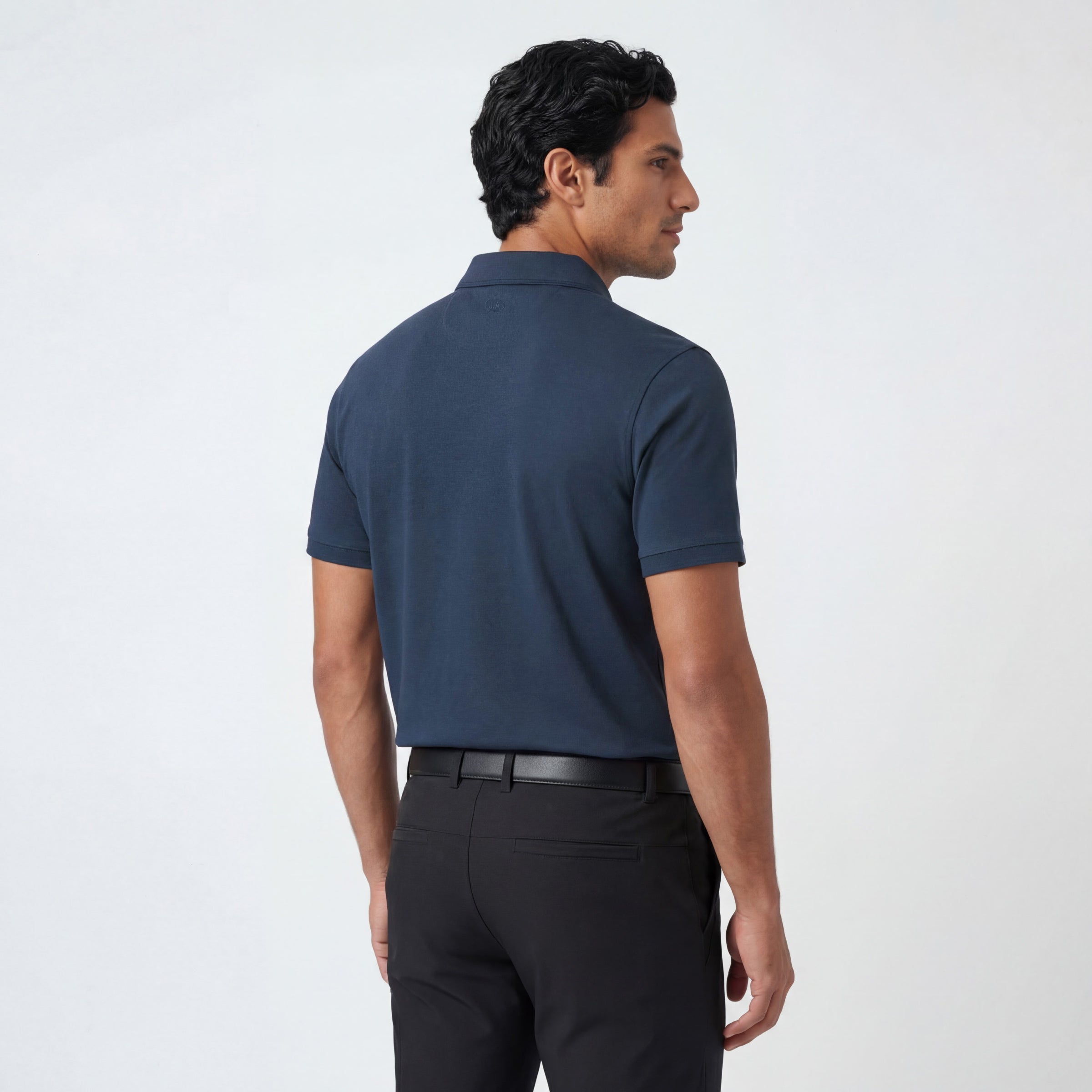 Clubhouse Pique Polo -- Tidal Blue
