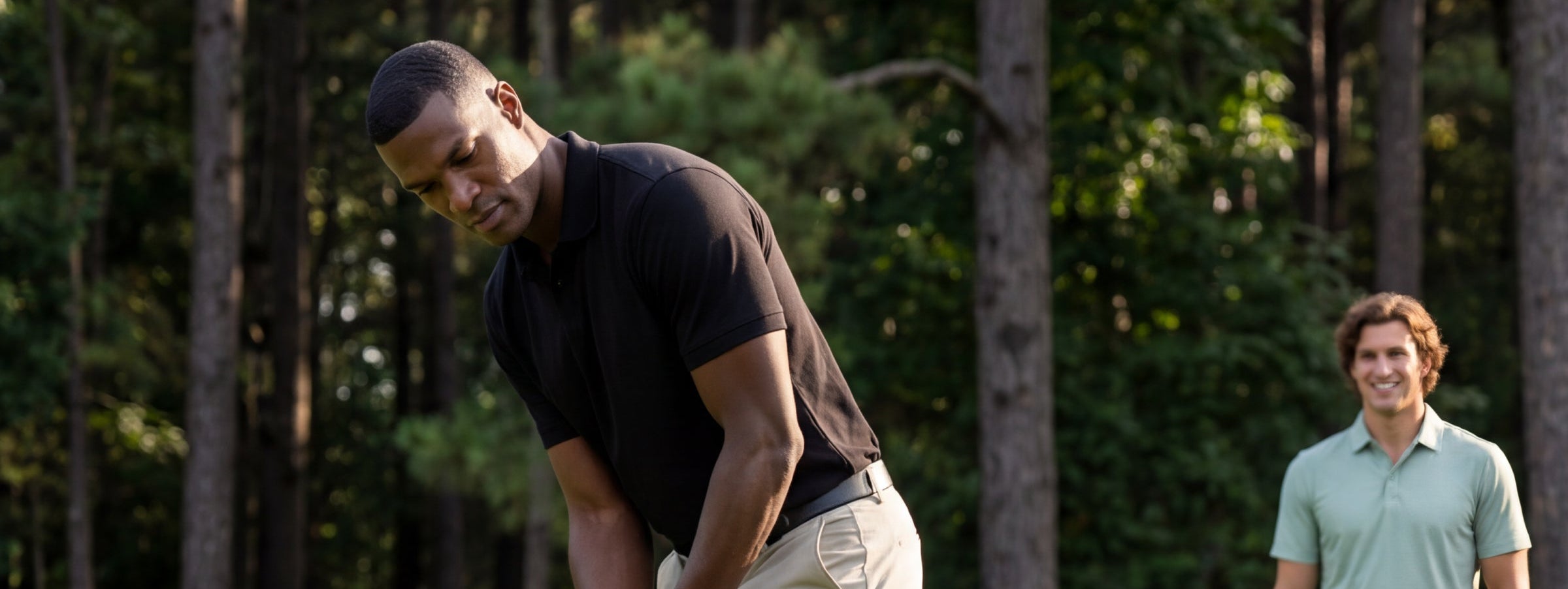 Clubhouse Pique Polo -- True Black