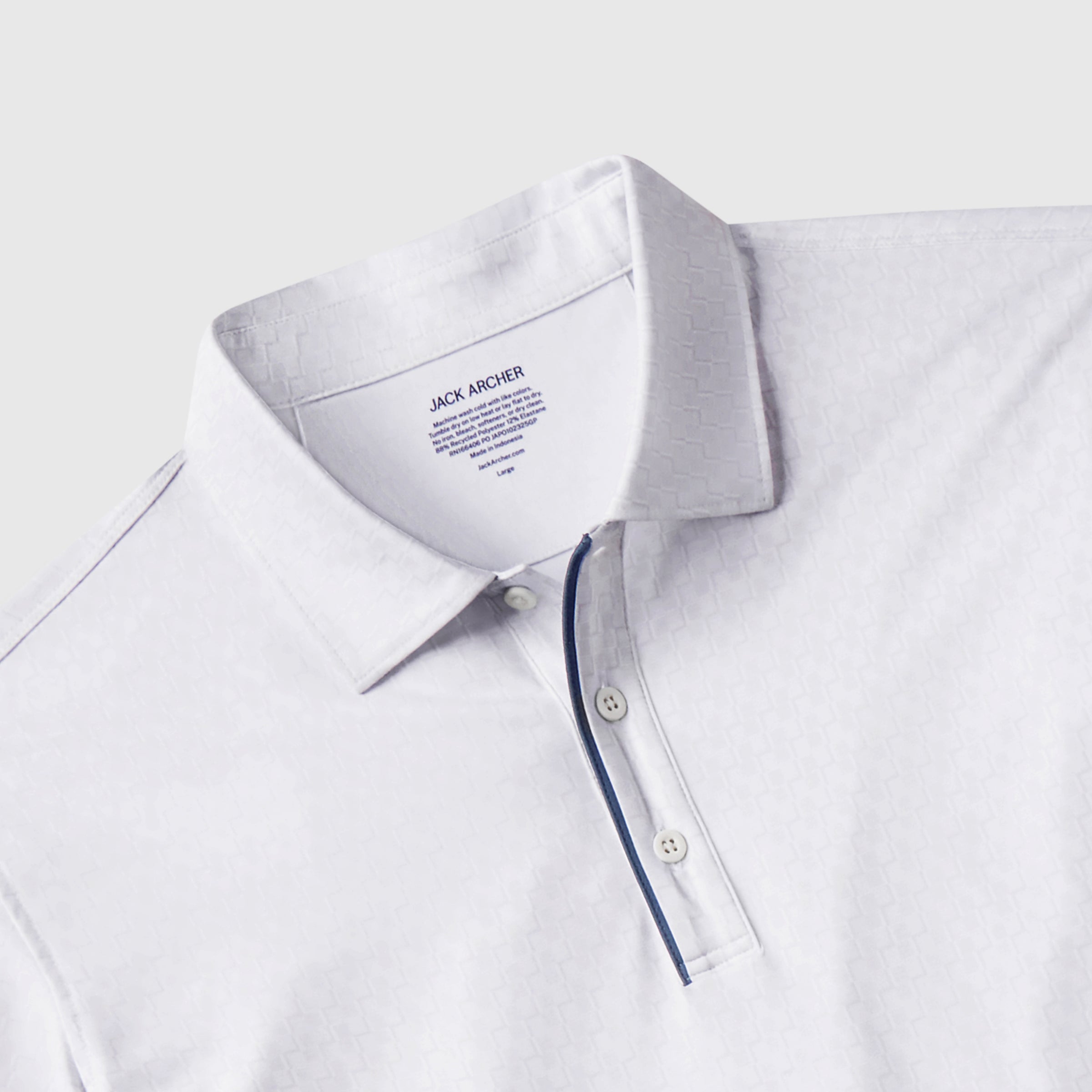 Clubhouse Performance Polo -- White Driveline