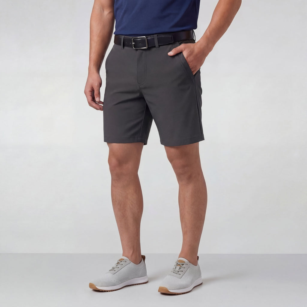 Jetsetter Tech Short 7" -- Charcoal Gray