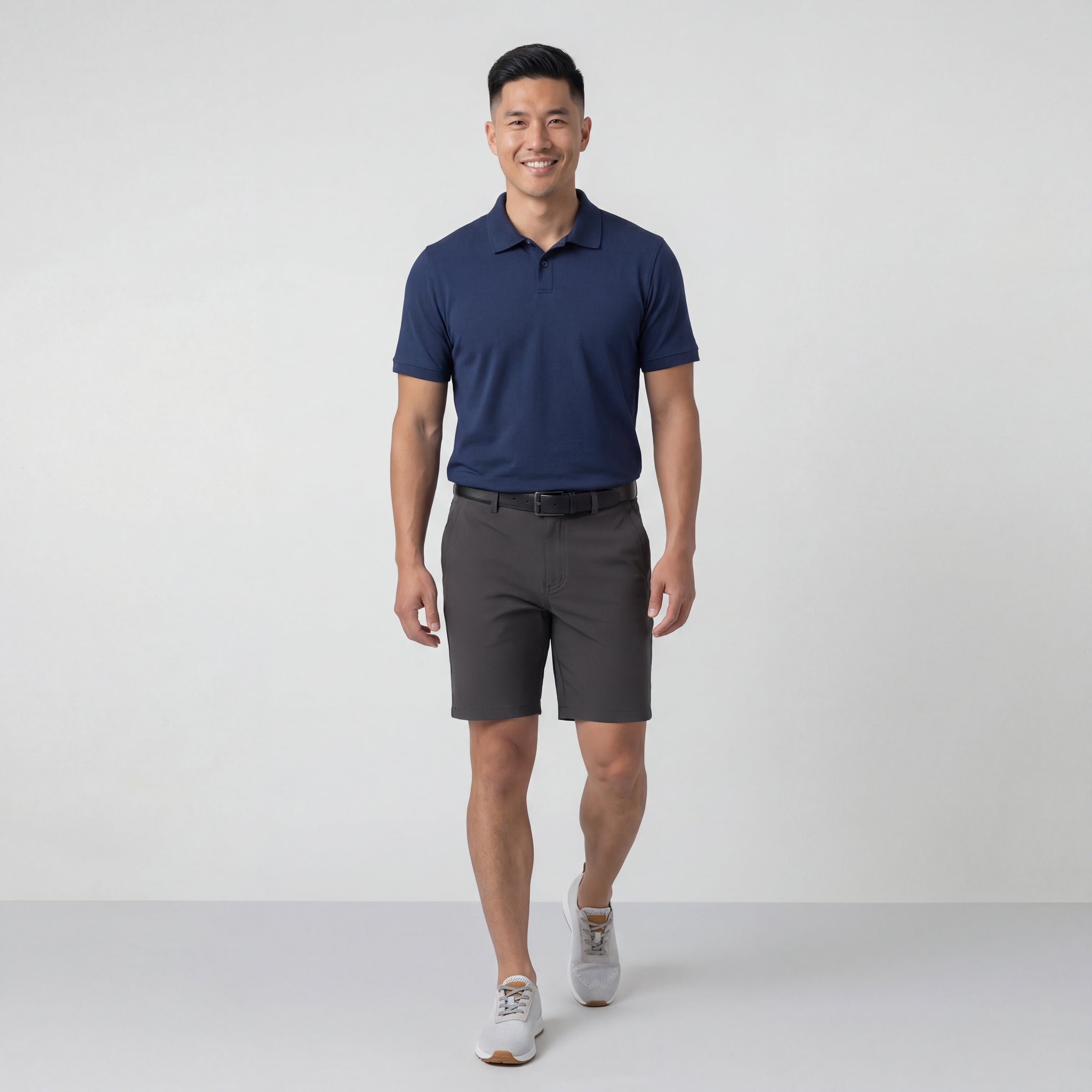 Jetsetter Tech Short 7" -- Charcoal Gray