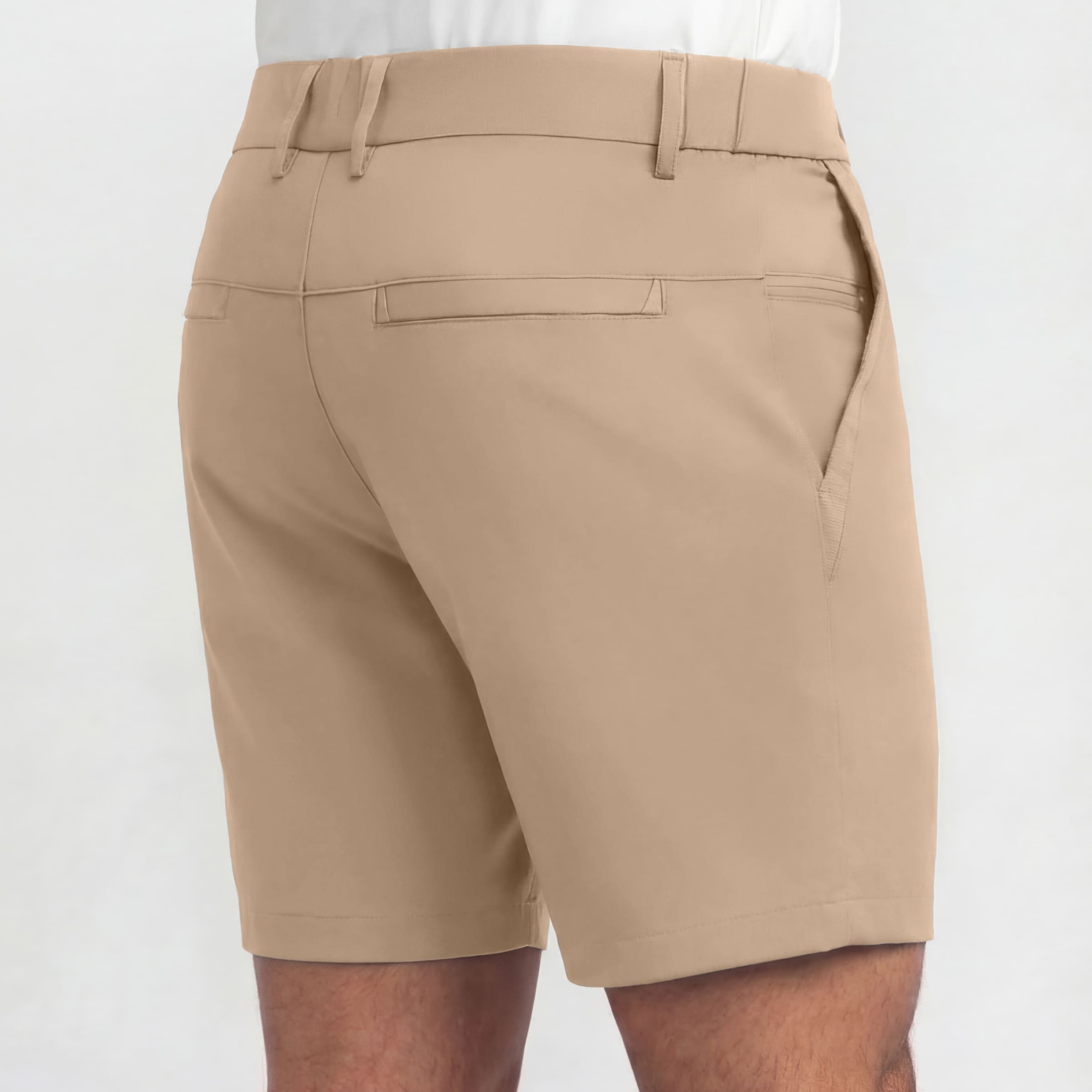 Jetsetter Tech Short 7" -- Sand Tan