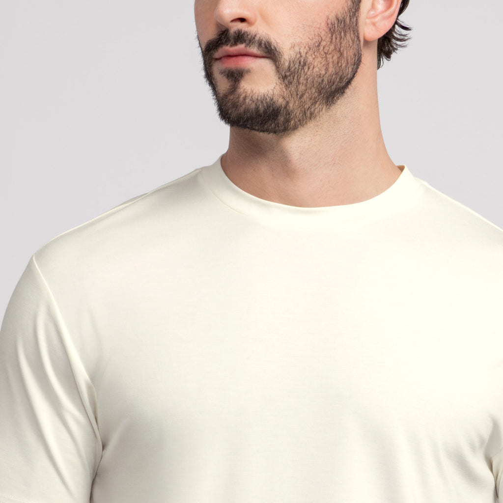 Jetsetter Tee -- Ecru