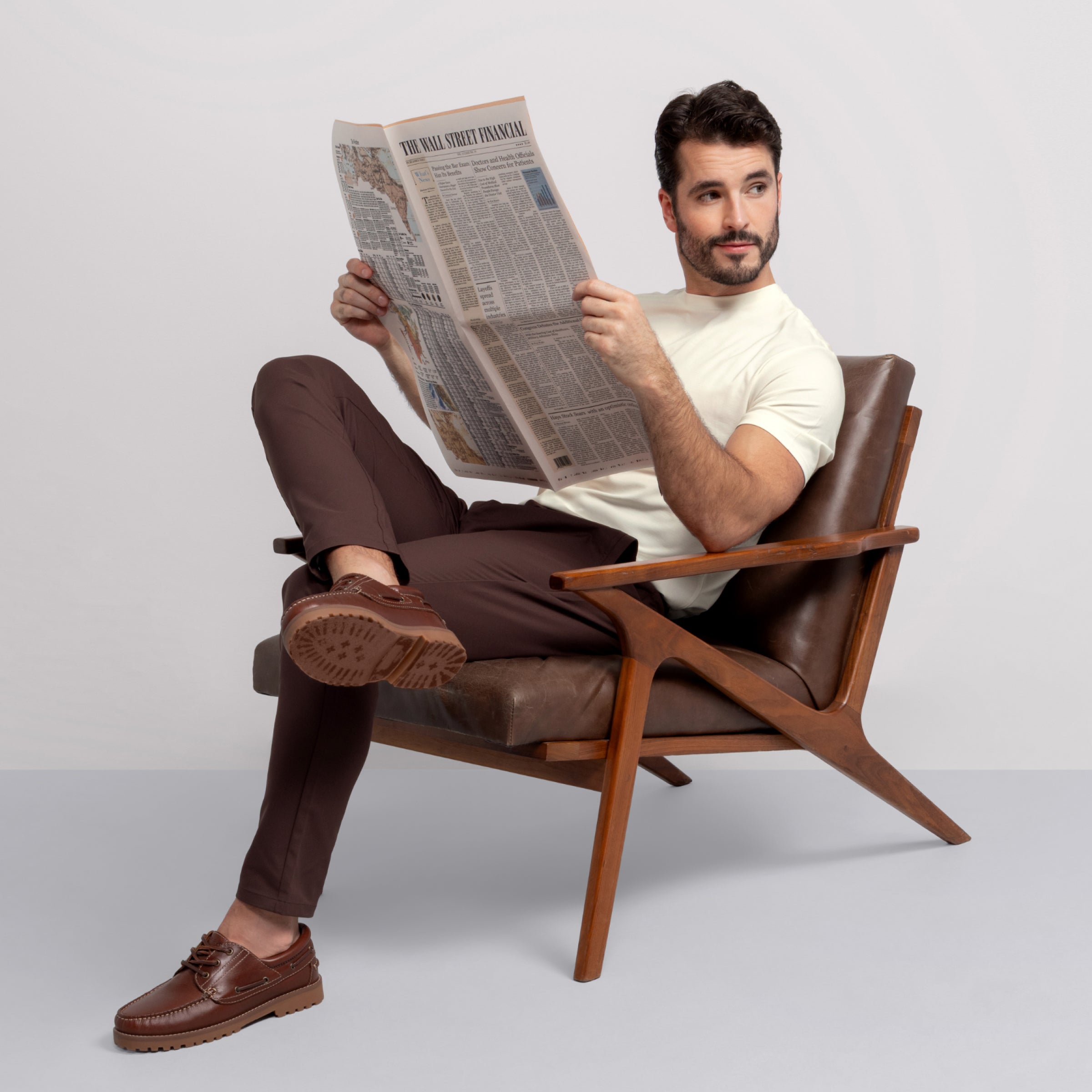 Jetsetter Tee -- Ecru