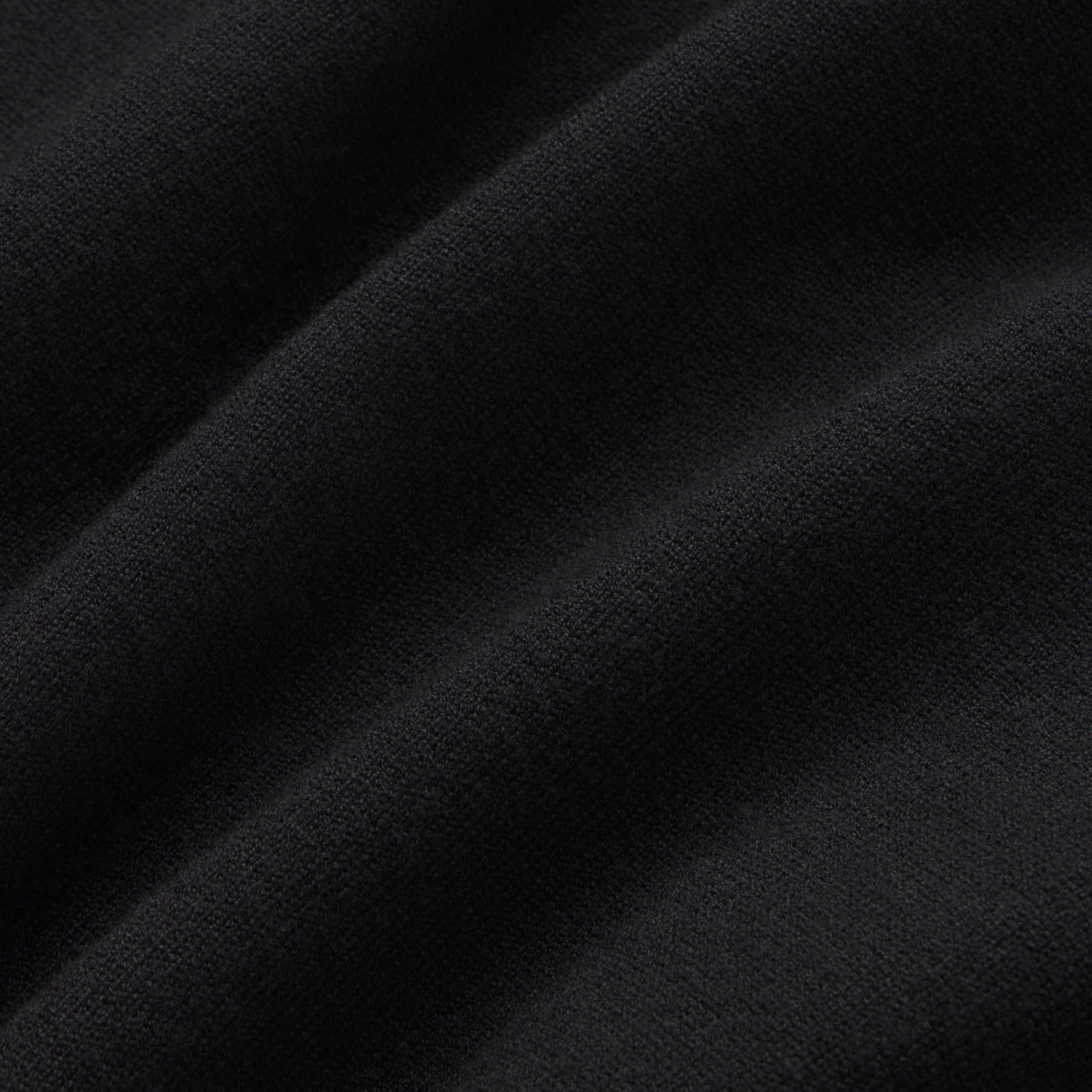 Legacy Polo Sweater -- Black
