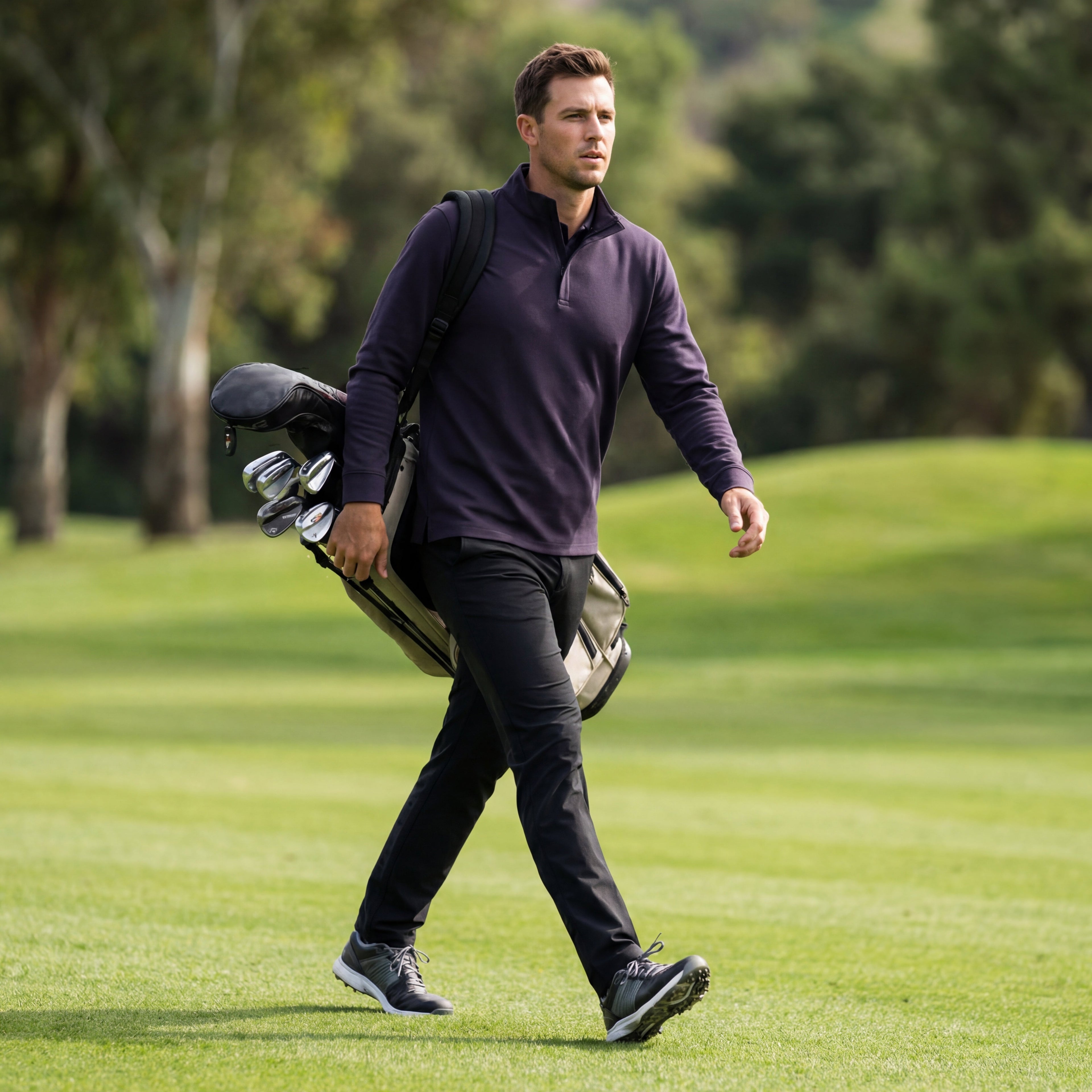 Sandwash Quarter-Zip -- Deep Blue