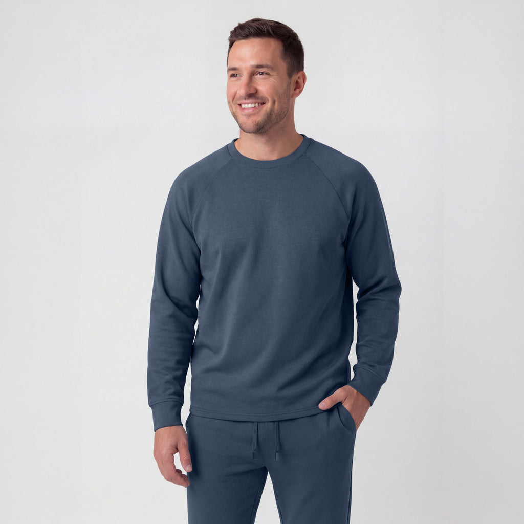 Sandwash Crewneck -- Tidal Blue