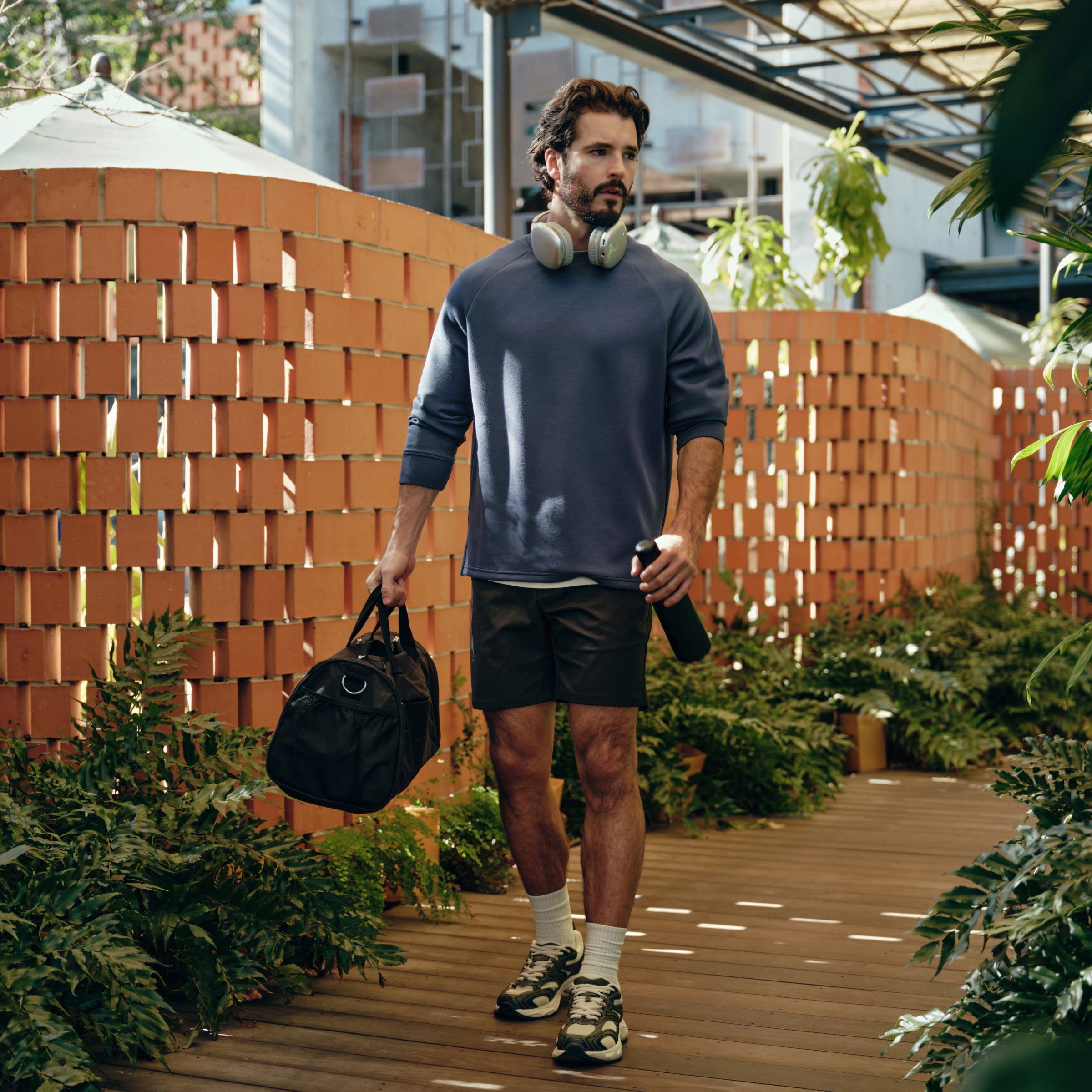 Sandwash Crewneck -- Tidal Blue