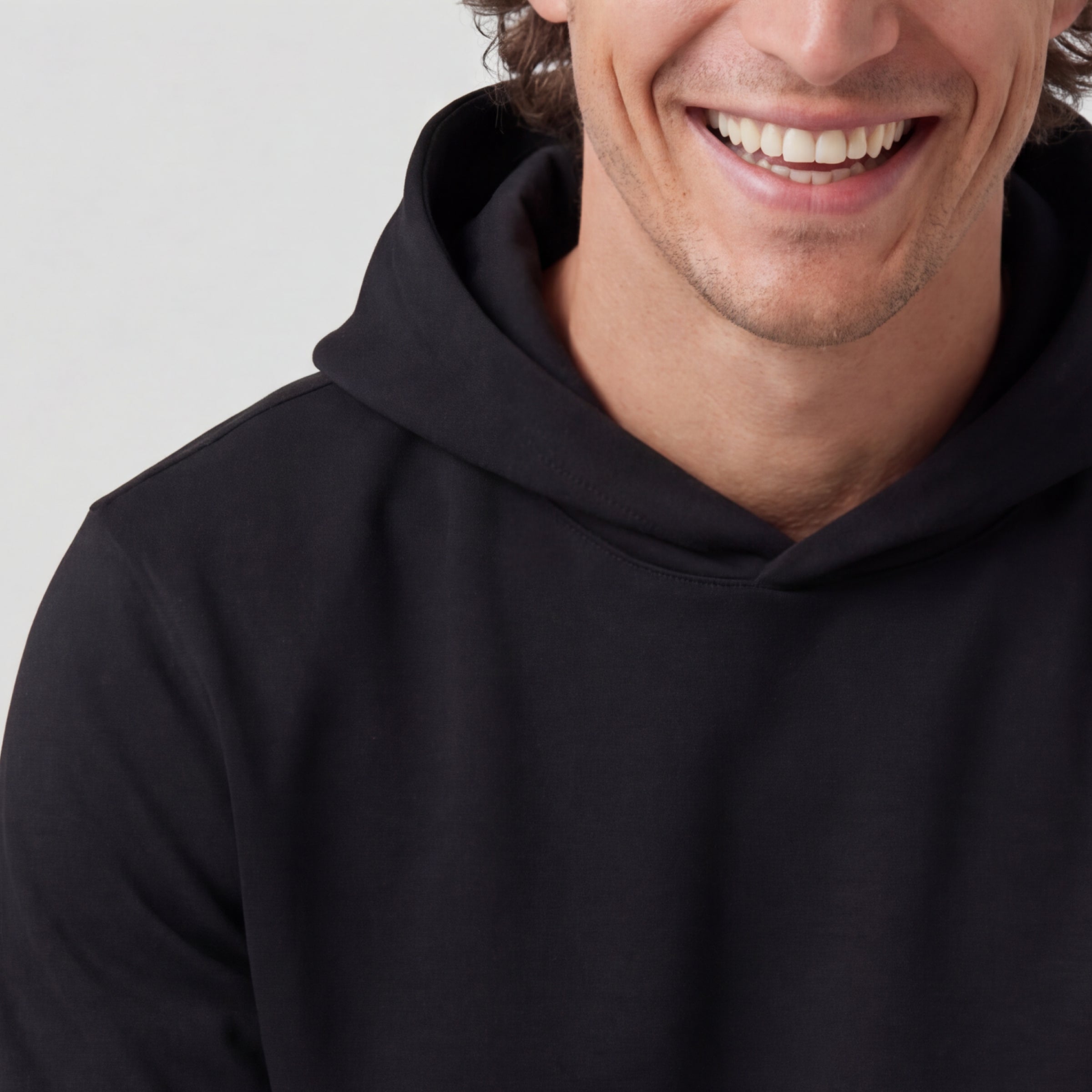 Sandwash Hoodie -- True Black