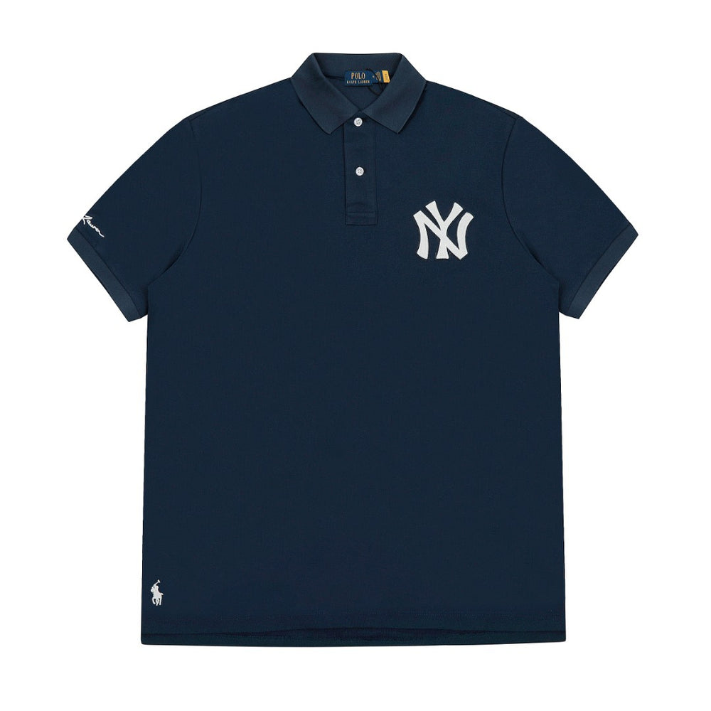 Ralph Lauren NY collaboration button-down short-sleeved shirt