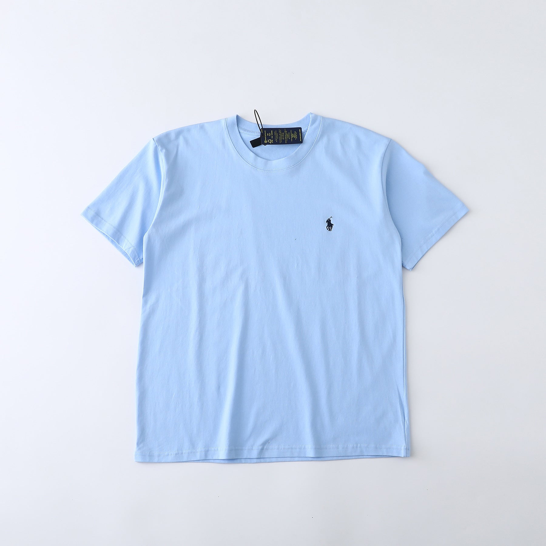 Cross border foreign trade supply Ralph Lauren RL round neck short sleeved men's summer pony logo polo casual pure cotton T-shirt