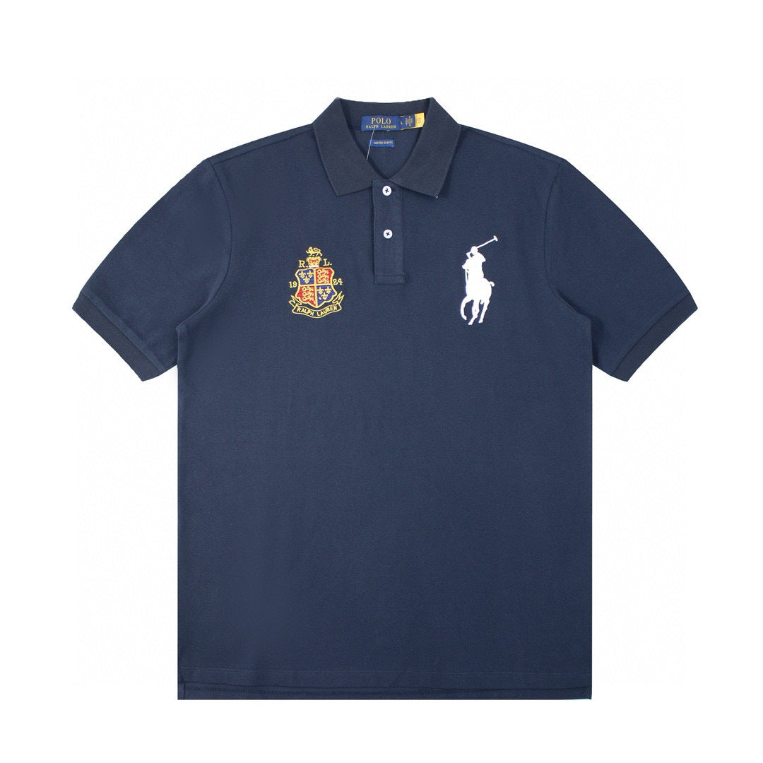 RL Business Short-Sleeved Collared Polo Shirt