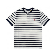 RL Striped Sports Bra Short Sleeve T-shirt