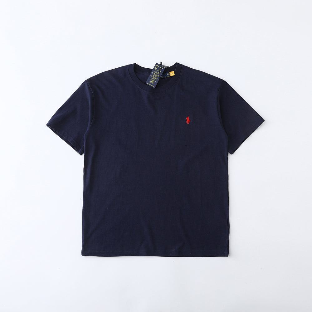 Cross border foreign trade supply Ralph Lauren RL round neck short sleeved men's summer pony logo polo casual pure cotton T-shirt