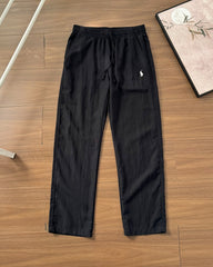 RL Coolie Loose-Sleeved Cotton-Linen Pants