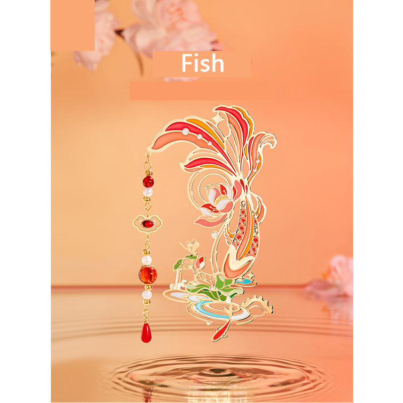 Palace cat tassel bookmark